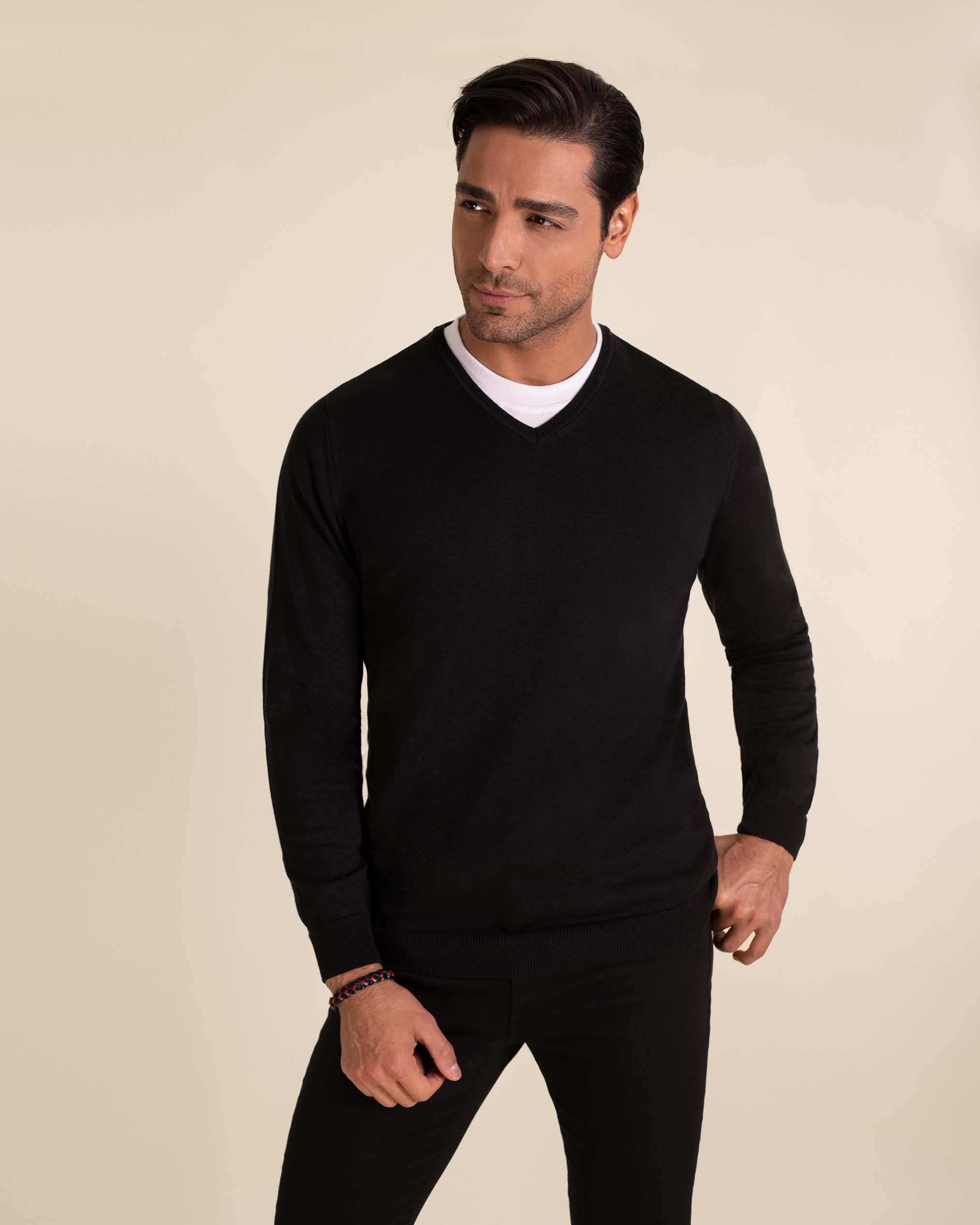 پلیور یقه هفت 2221008 کروم