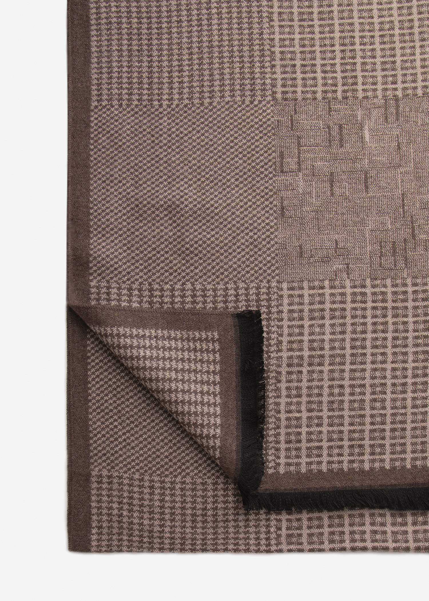 شال Wool مردانه 205 کروم