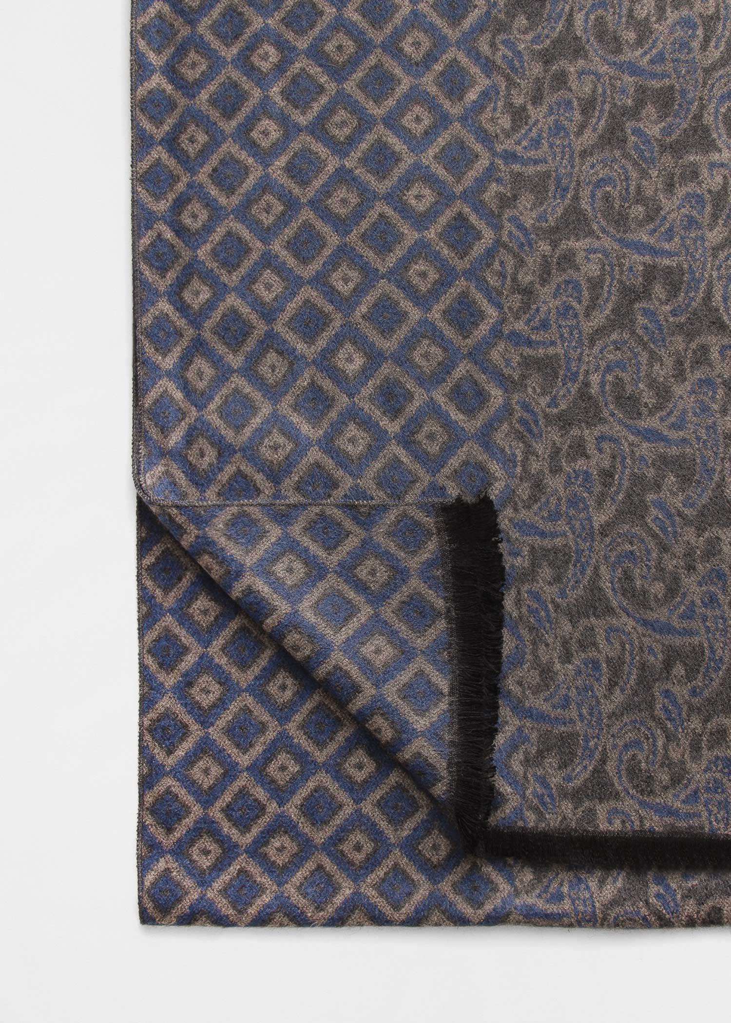 شال Wool مردانه 2221602 کروم