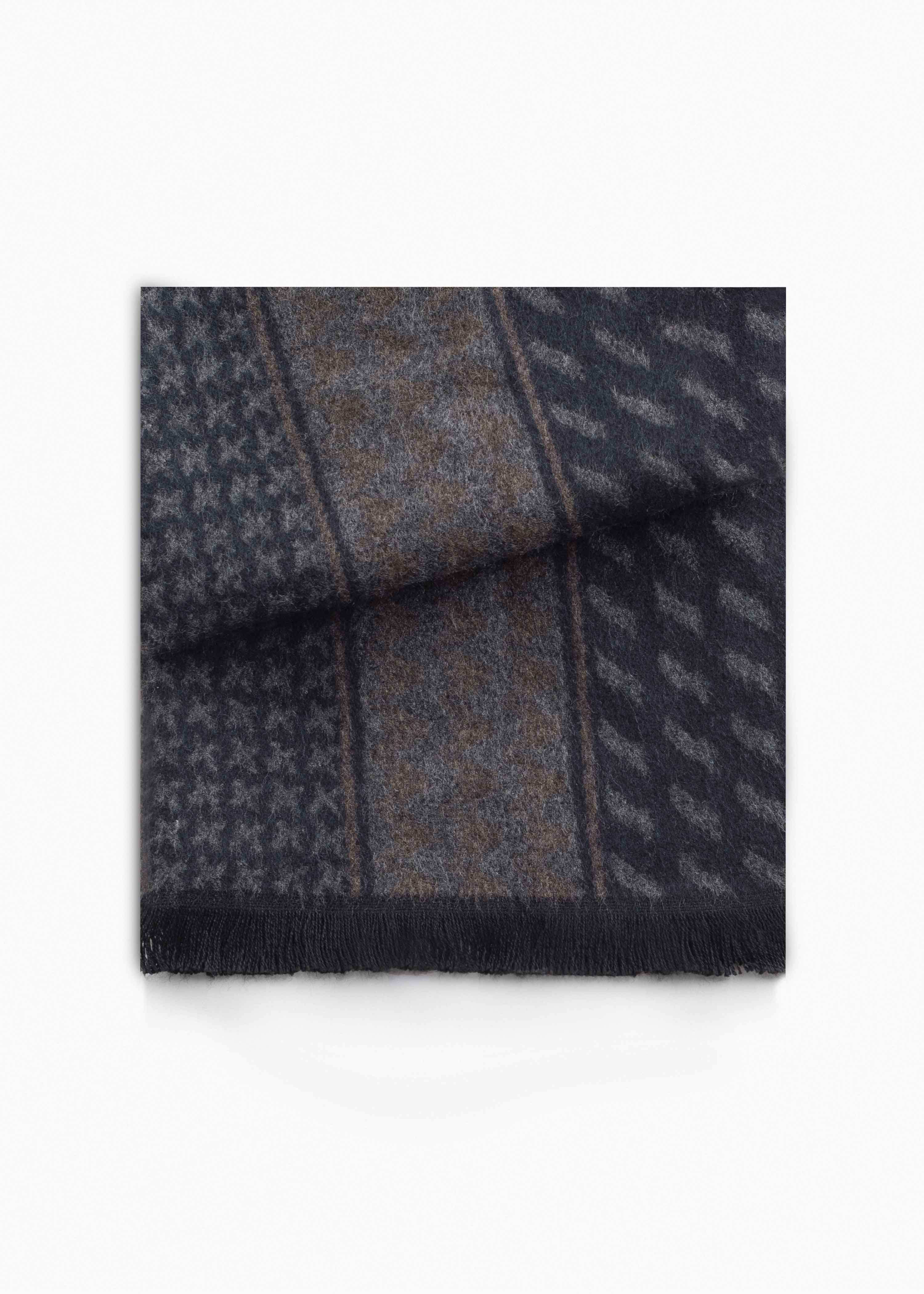 شال Wool مردانه 2221603 کروم