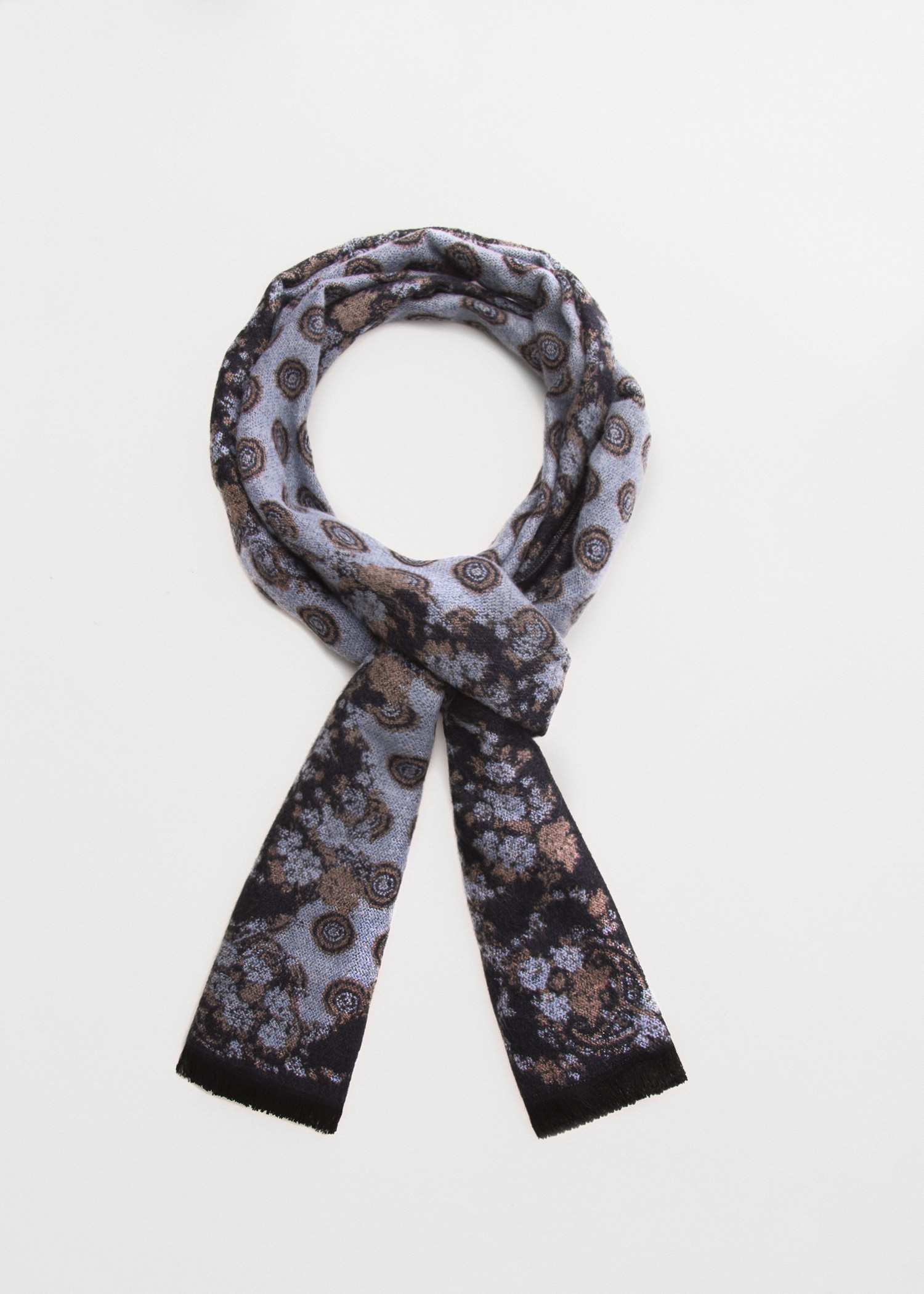 شال Wool مردانه 2221605 کروم