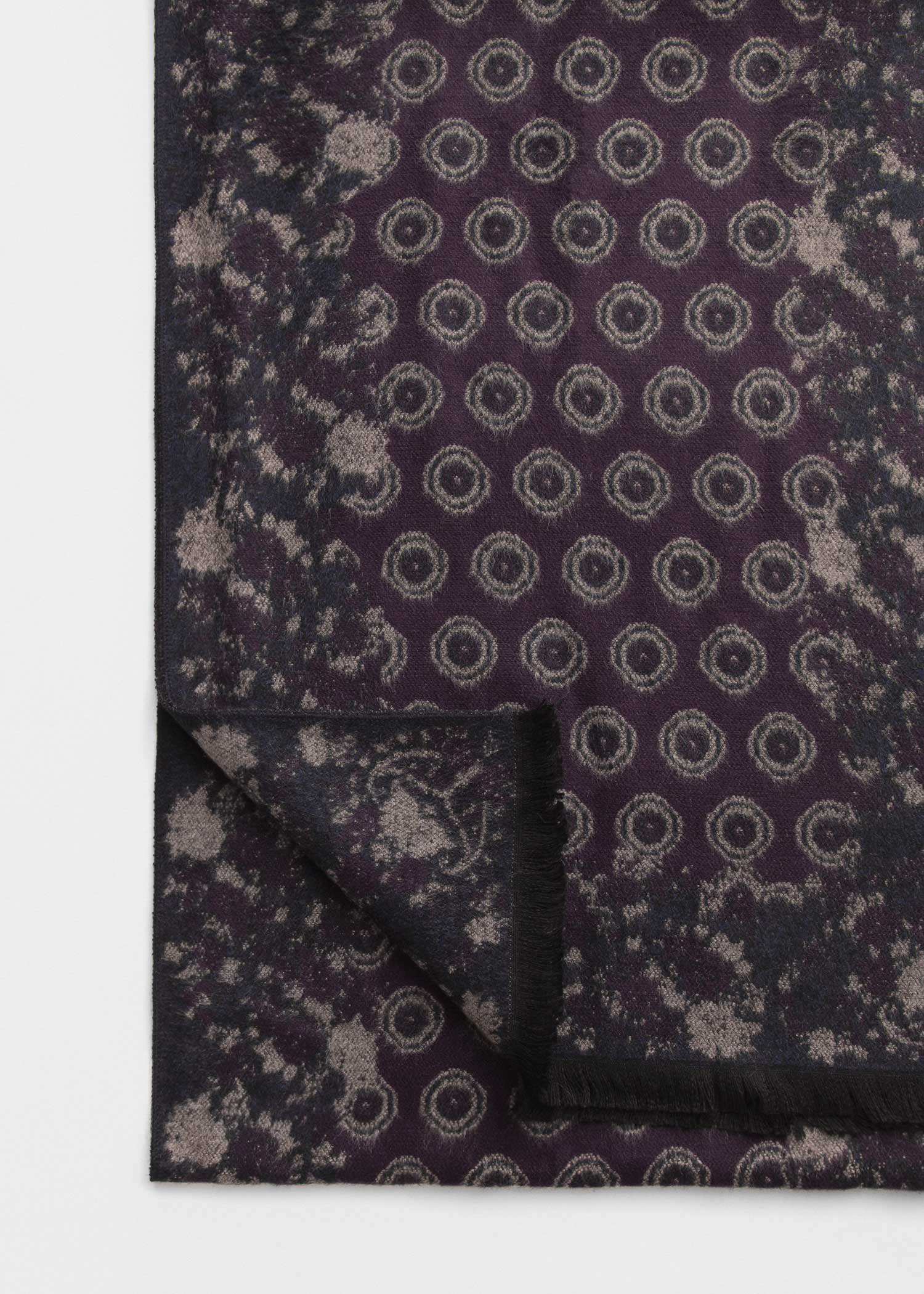 شال Wool مردانه 2221605 کروم