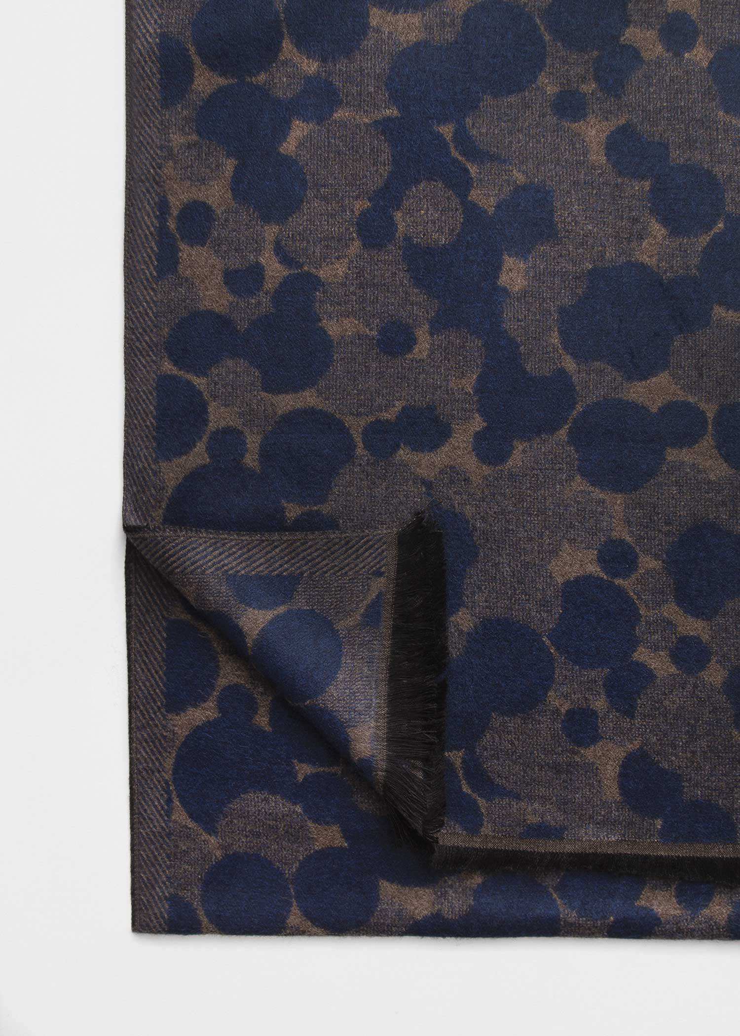 شال Wool مردانه 2221606 کروم