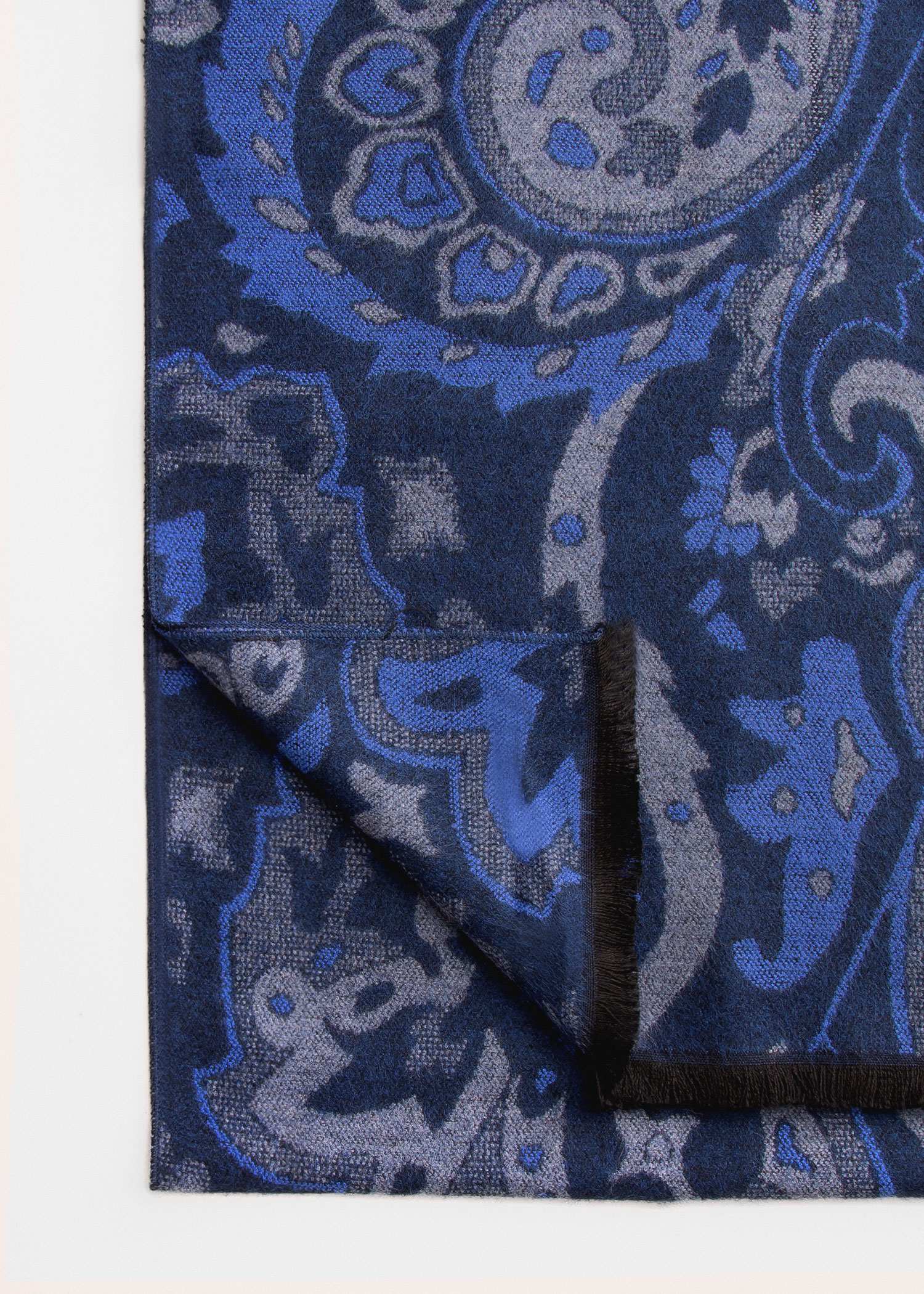 شال Wool مردانه 2221617 کروم