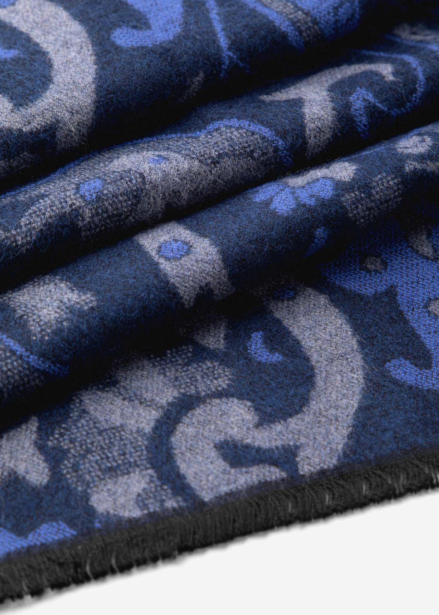 شال Wool مردانه 2221617 کروم
