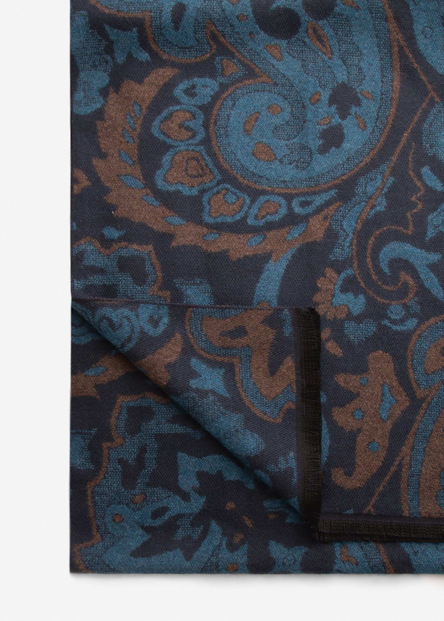 شال Wool مردانه 2221617 کروم