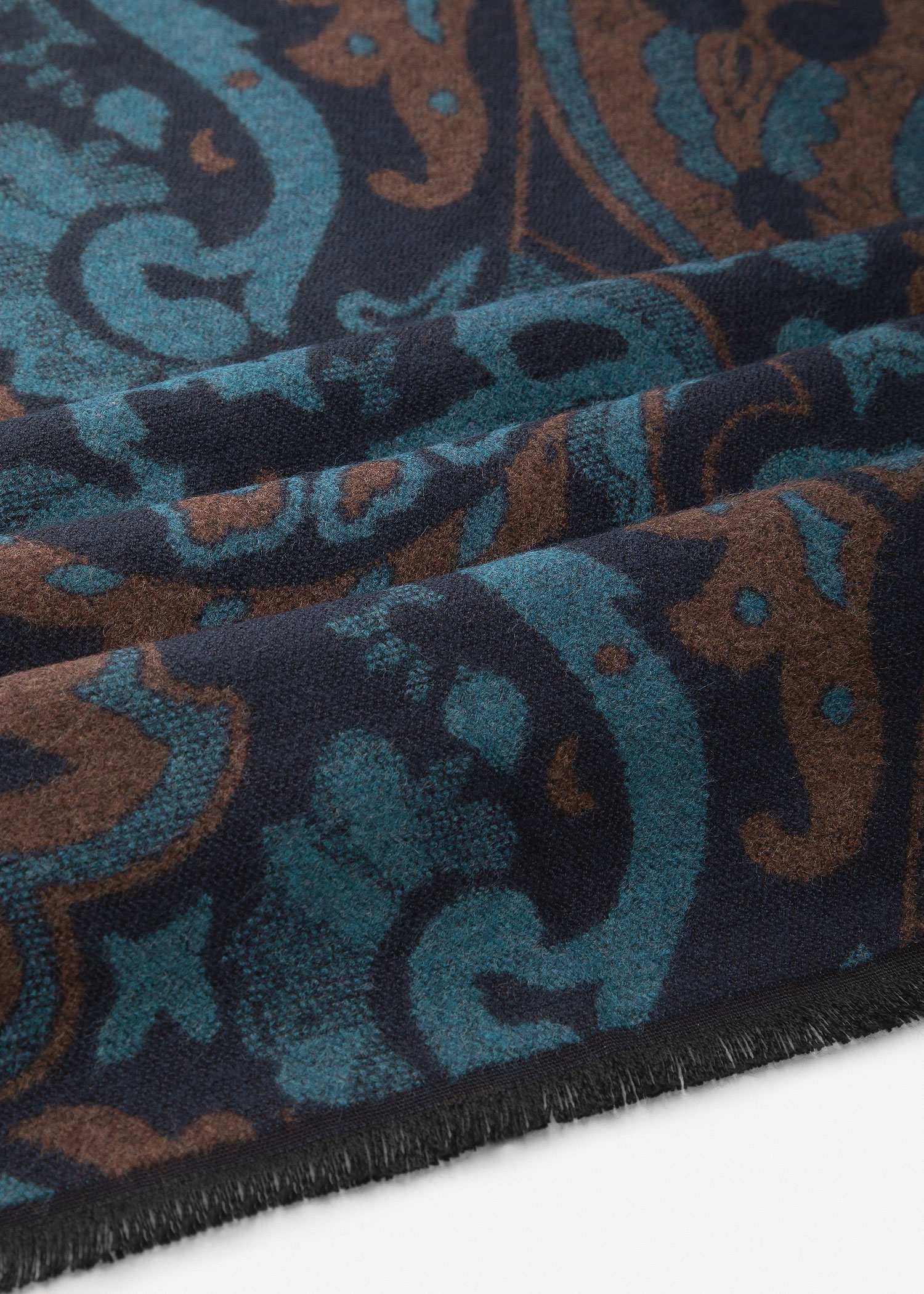 شال Wool مردانه 2221617 کروم