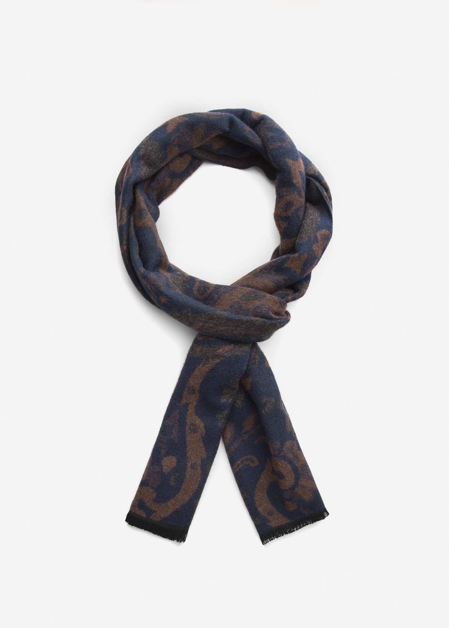 شال Wool مردانه 2221617 کروم