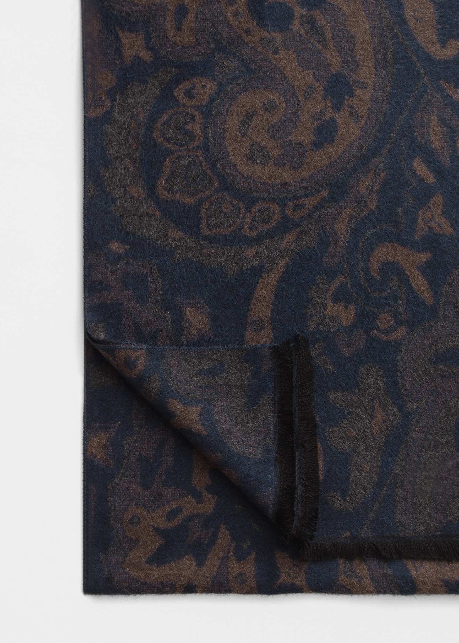 شال Wool مردانه 2221617 کروم