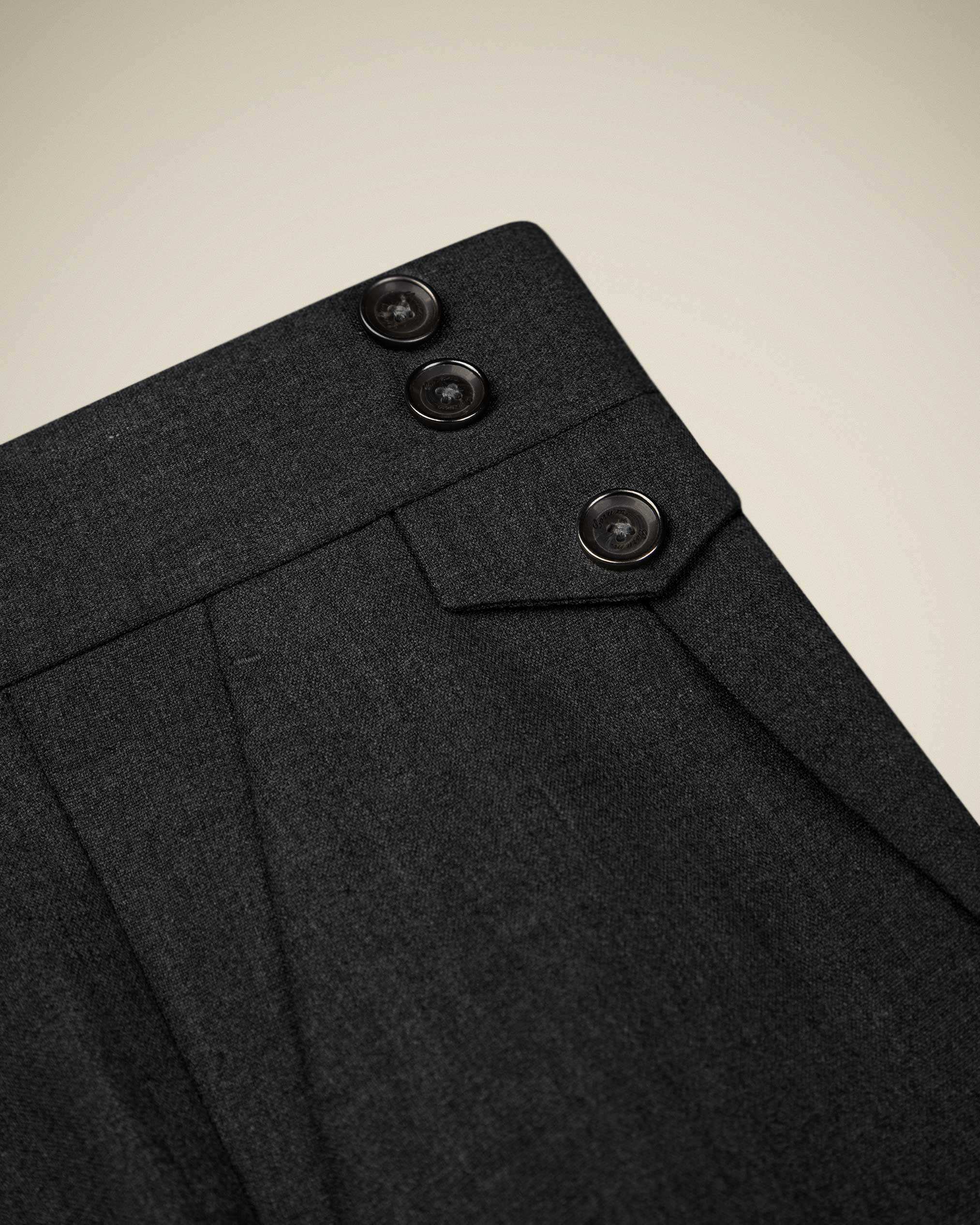 شلوار پارچه ای 2222505 کروم