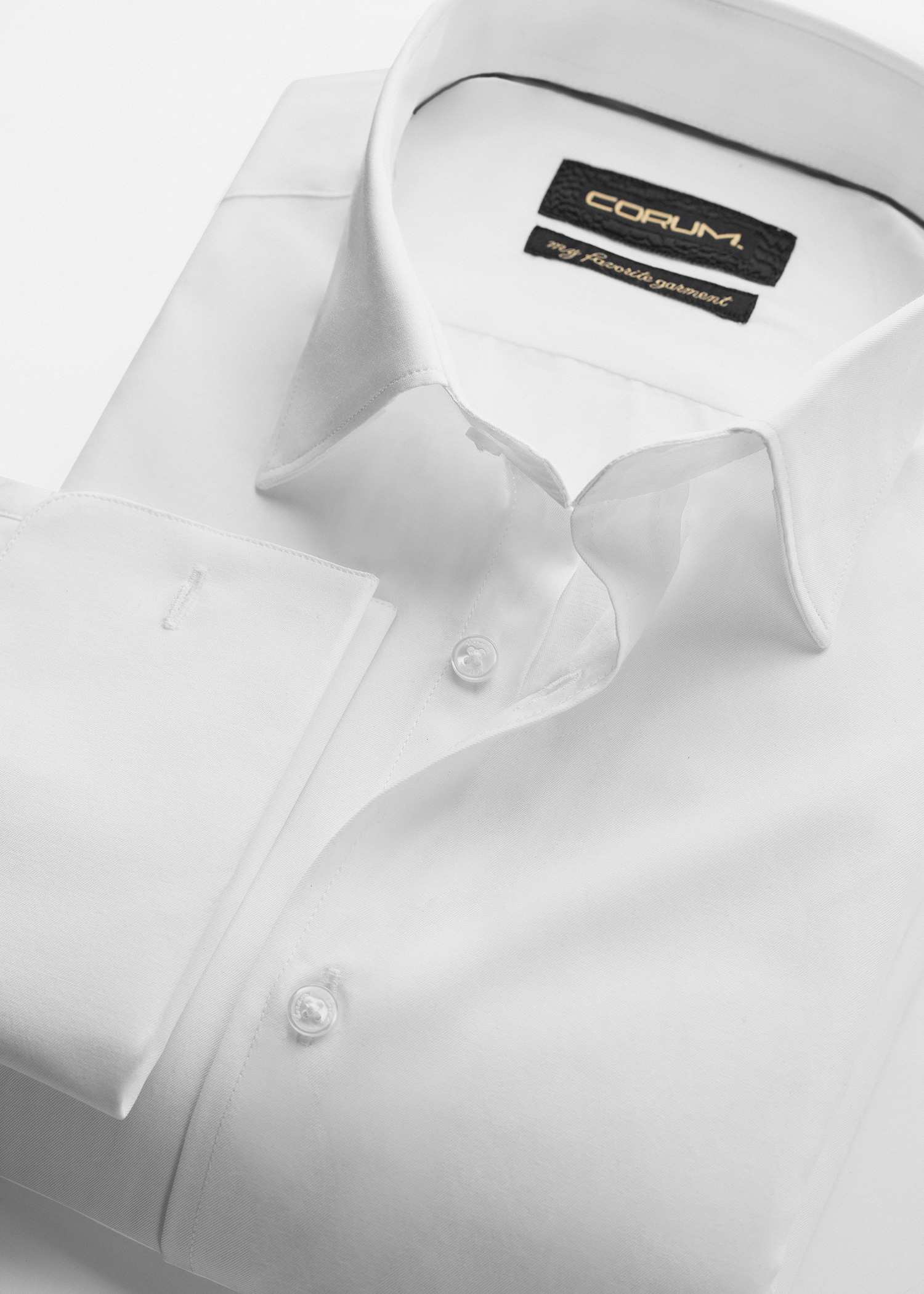 پیراهن مردانه Double Cuff کروم