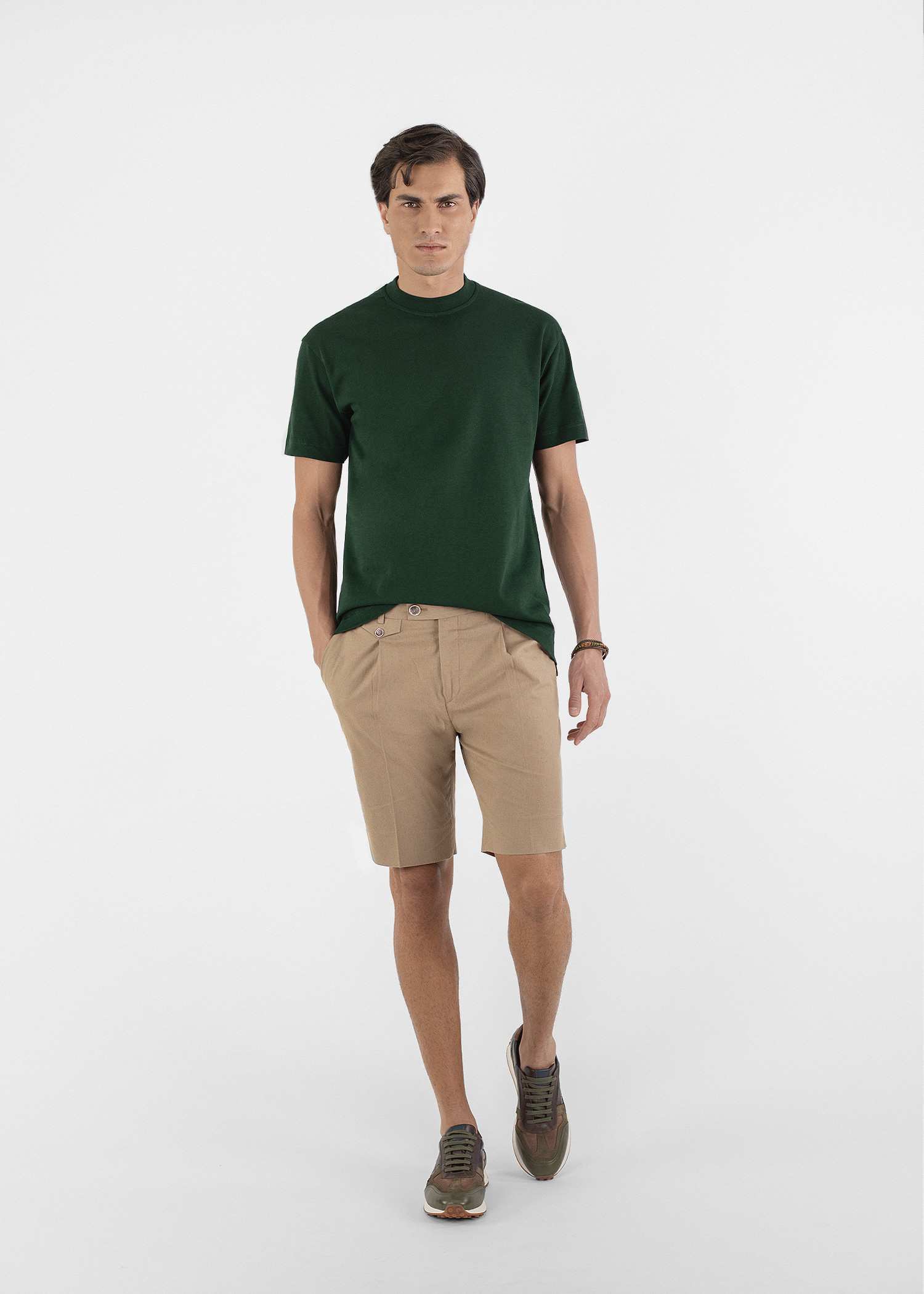 تی شرت یقه گرد مردانه 2310604 کروم