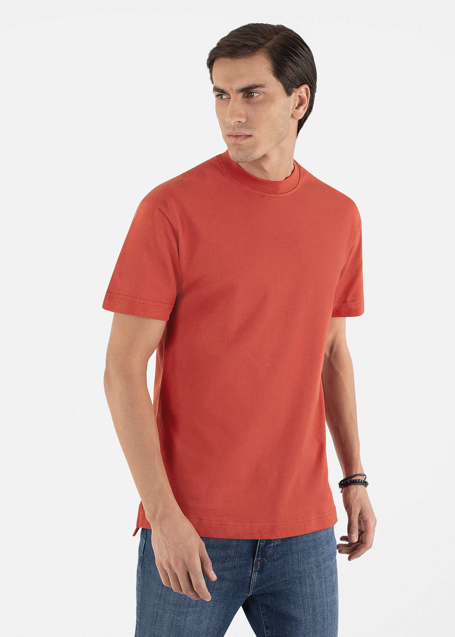 تی شرت یقه گرد مردانه 2310604 کروم