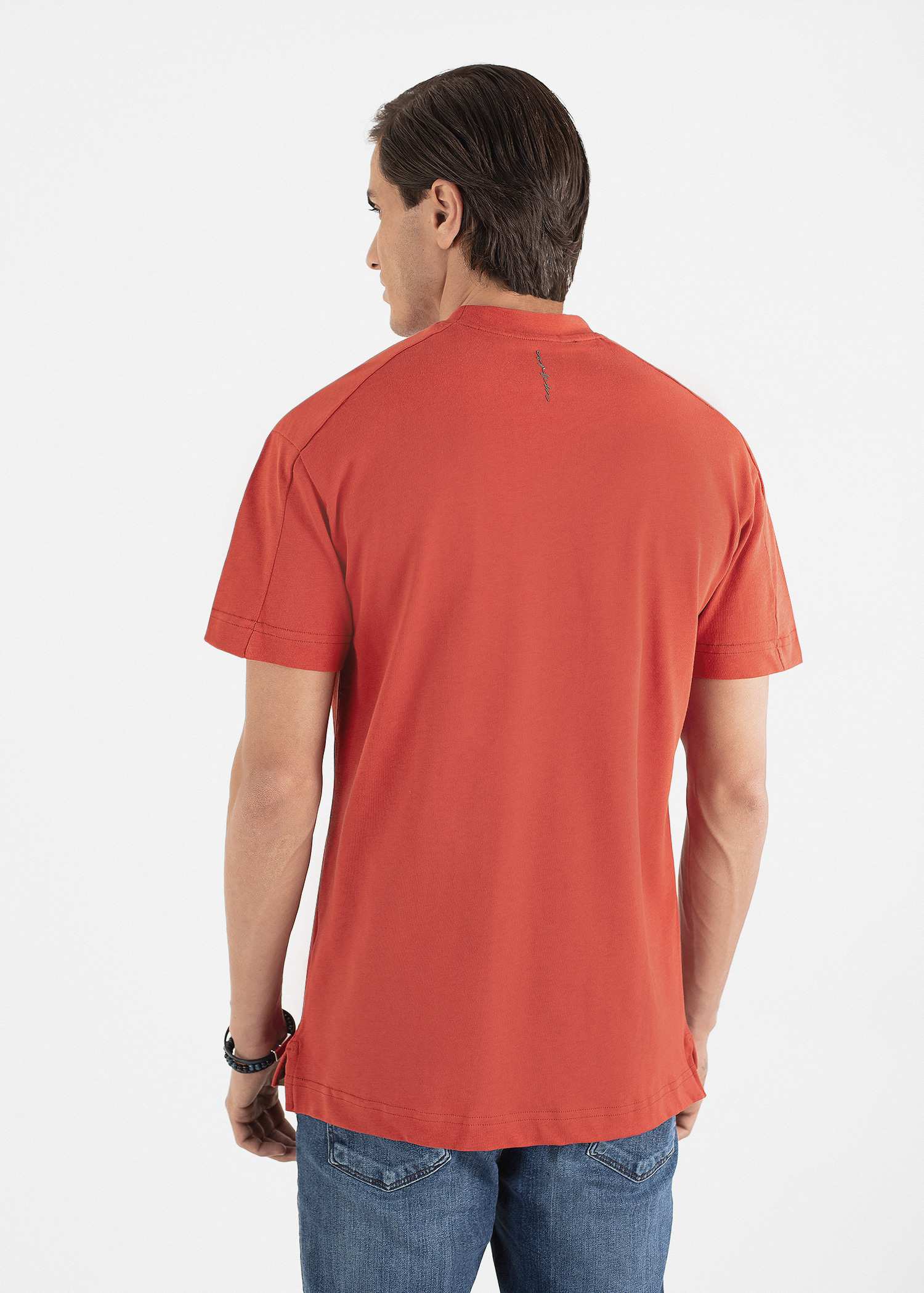 تی شرت یقه گرد مردانه 2310604 کروم