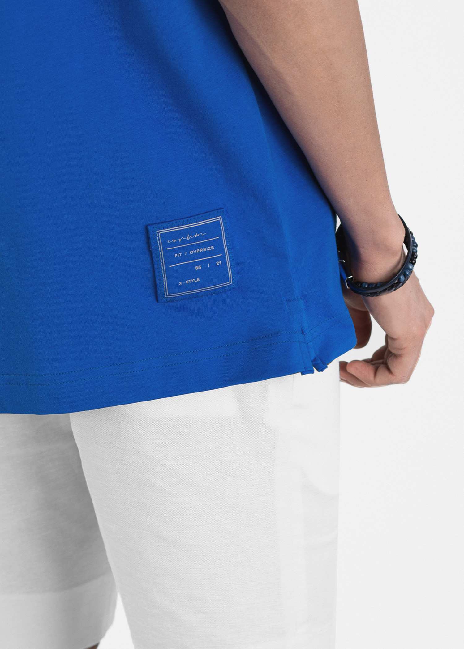 تیشرت یقه گرد مردانه 2310605 کروم