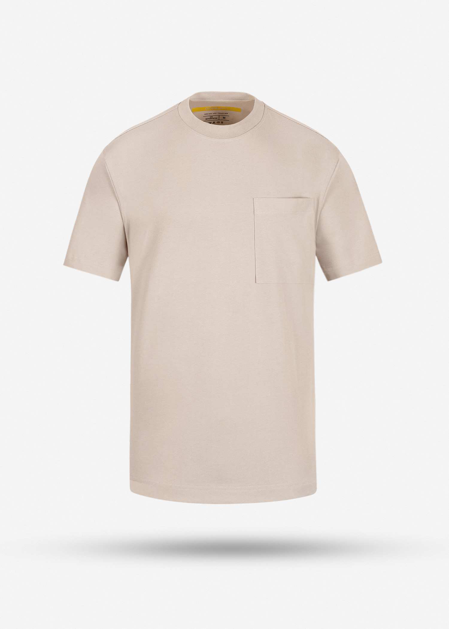 تیشرت یقه گرد مردانه 2310605 کروم