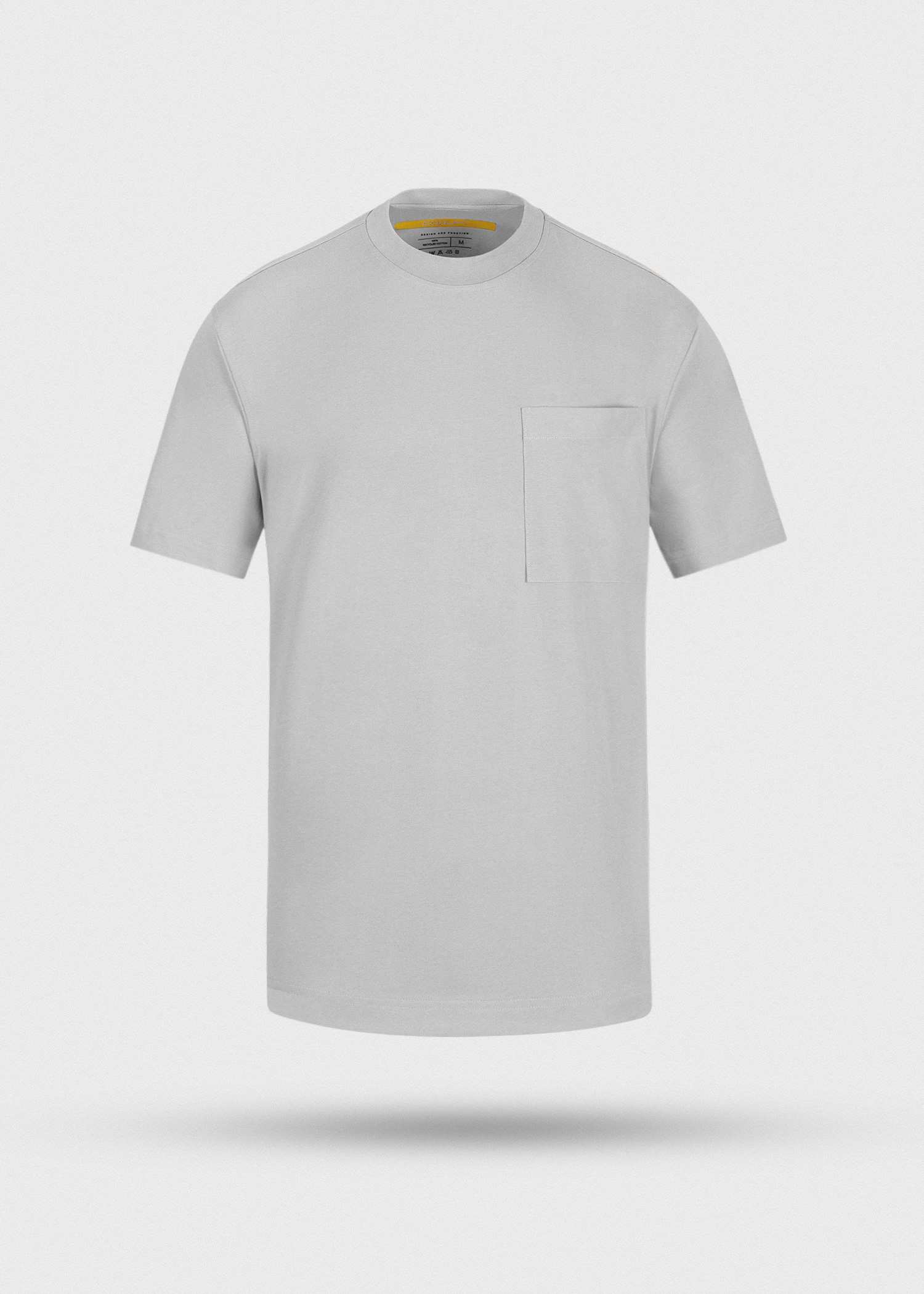 تیشرت یقه گرد مردانه 2310605 کروم