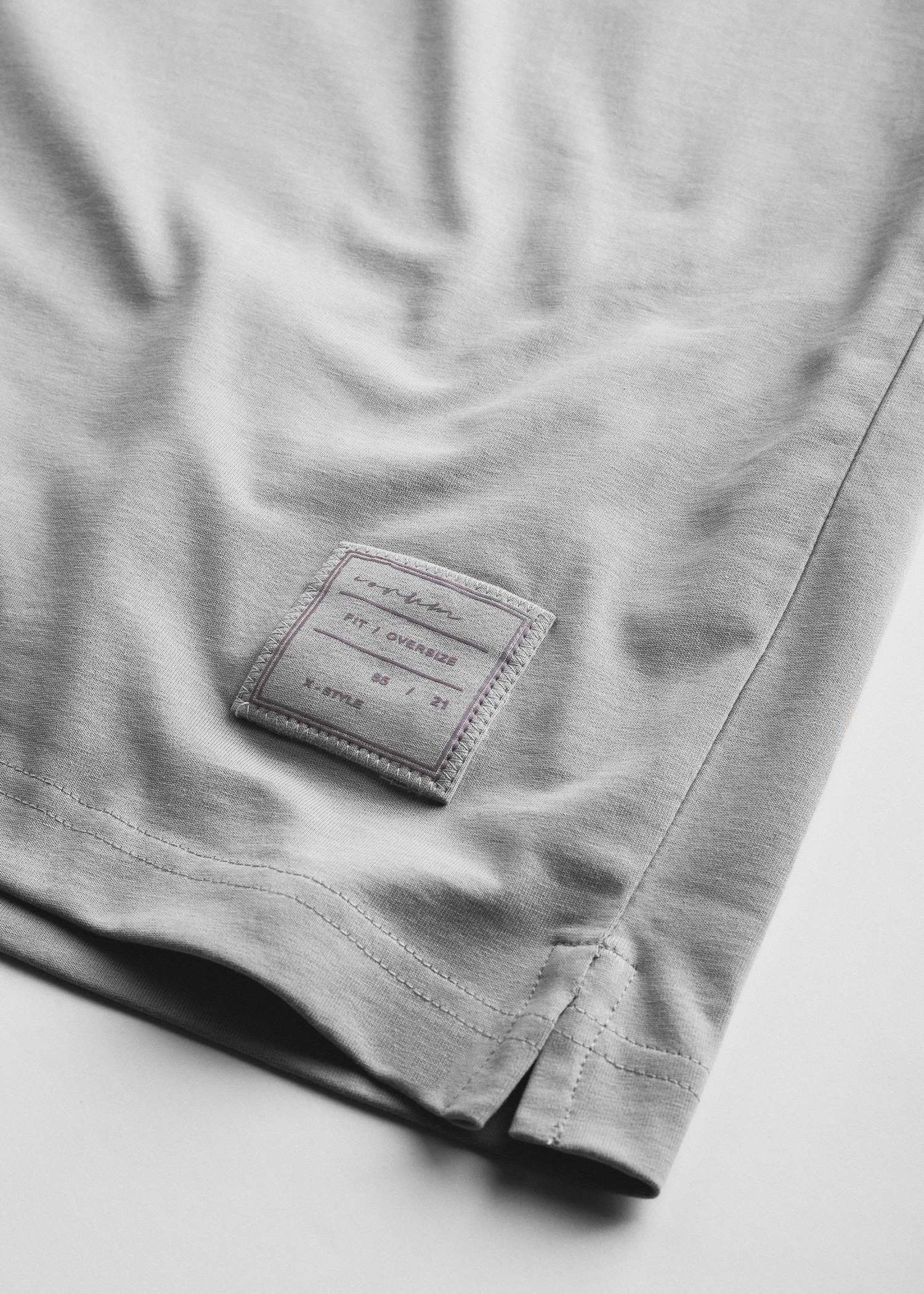 تیشرت یقه گرد مردانه 2310605 کروم