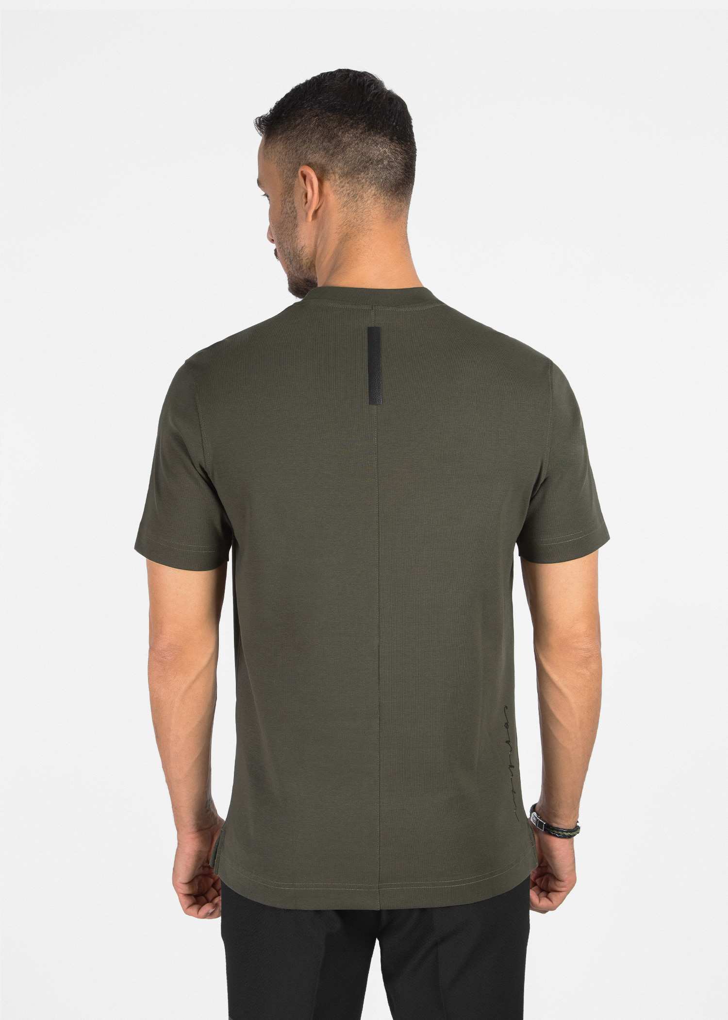 تیشرت یقه گرد مردانه 2310607 کروم