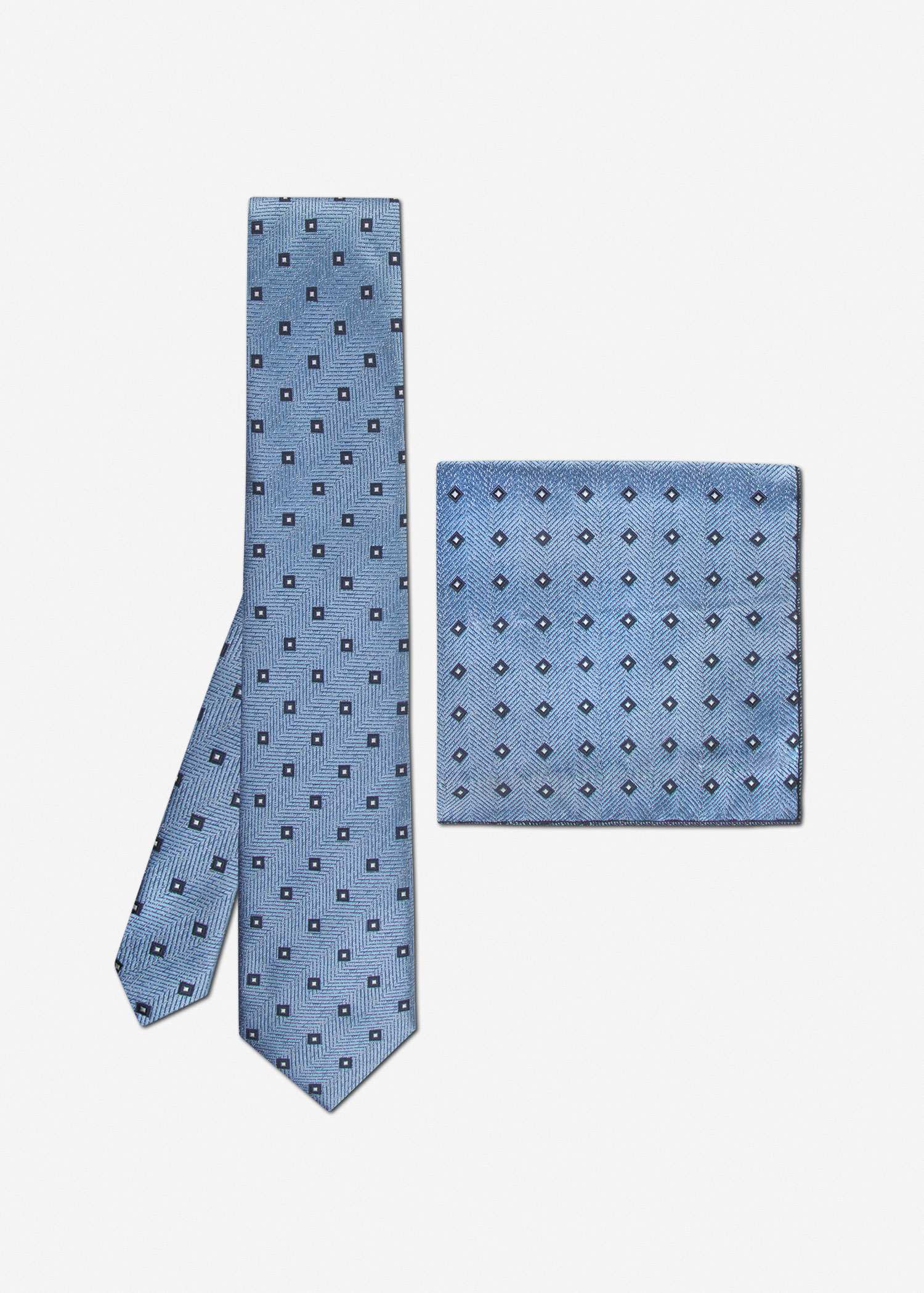 ست کراوات و پوشت 2311215 کروم