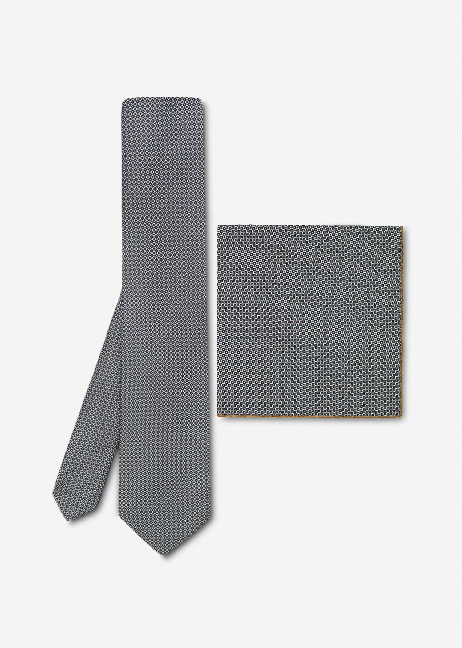 ست کراوات و پوشت 2311226 کروم