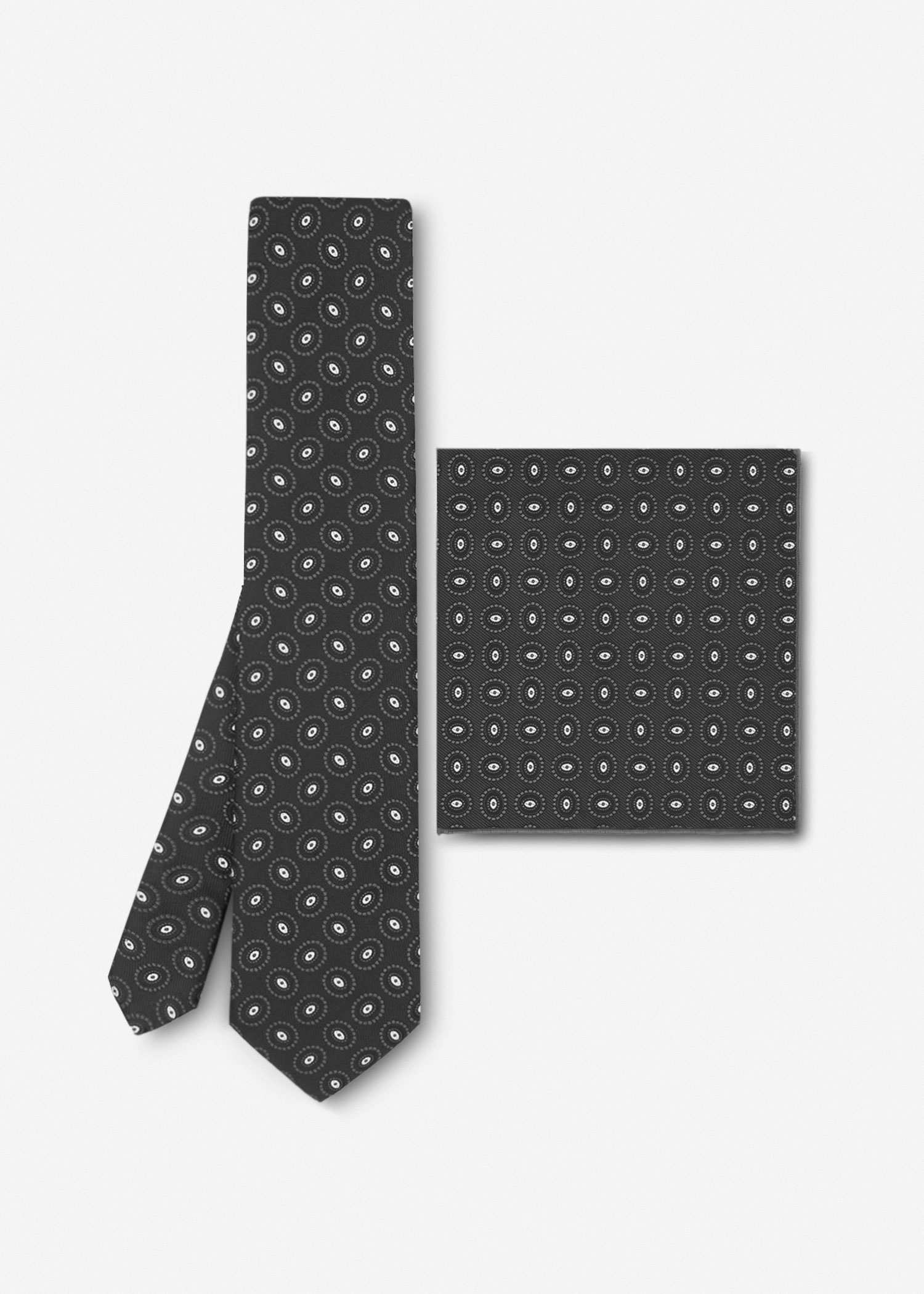 ست کراوات و پوشت 2311227 کروم