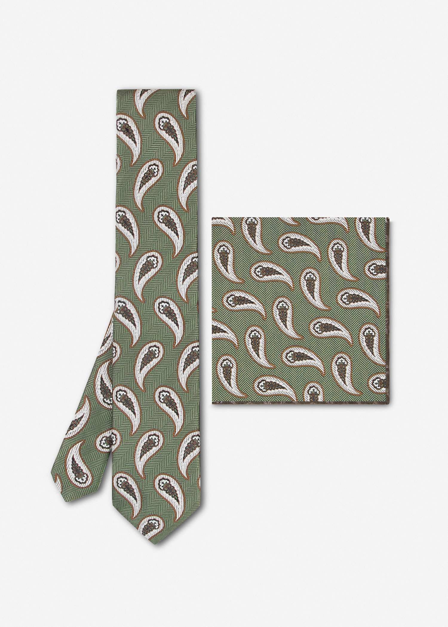 ست کراوات و پوشت 2311231 کروم