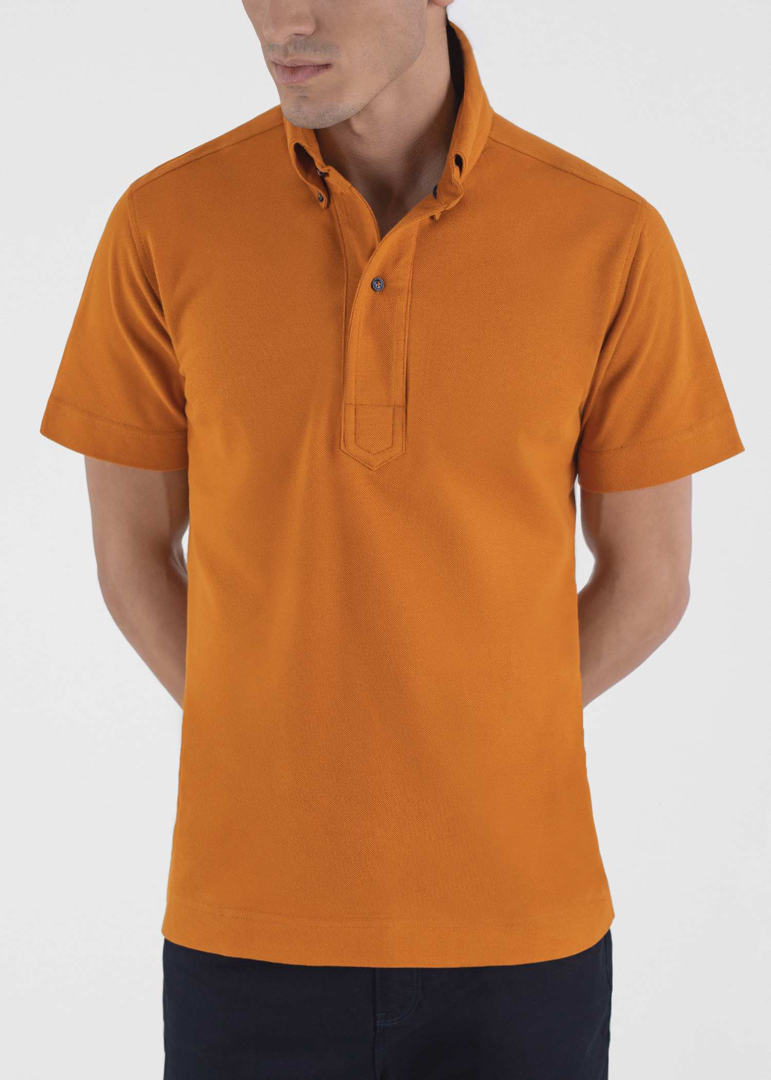 پولوشرت یقه دکمه دار 2312303 کروم