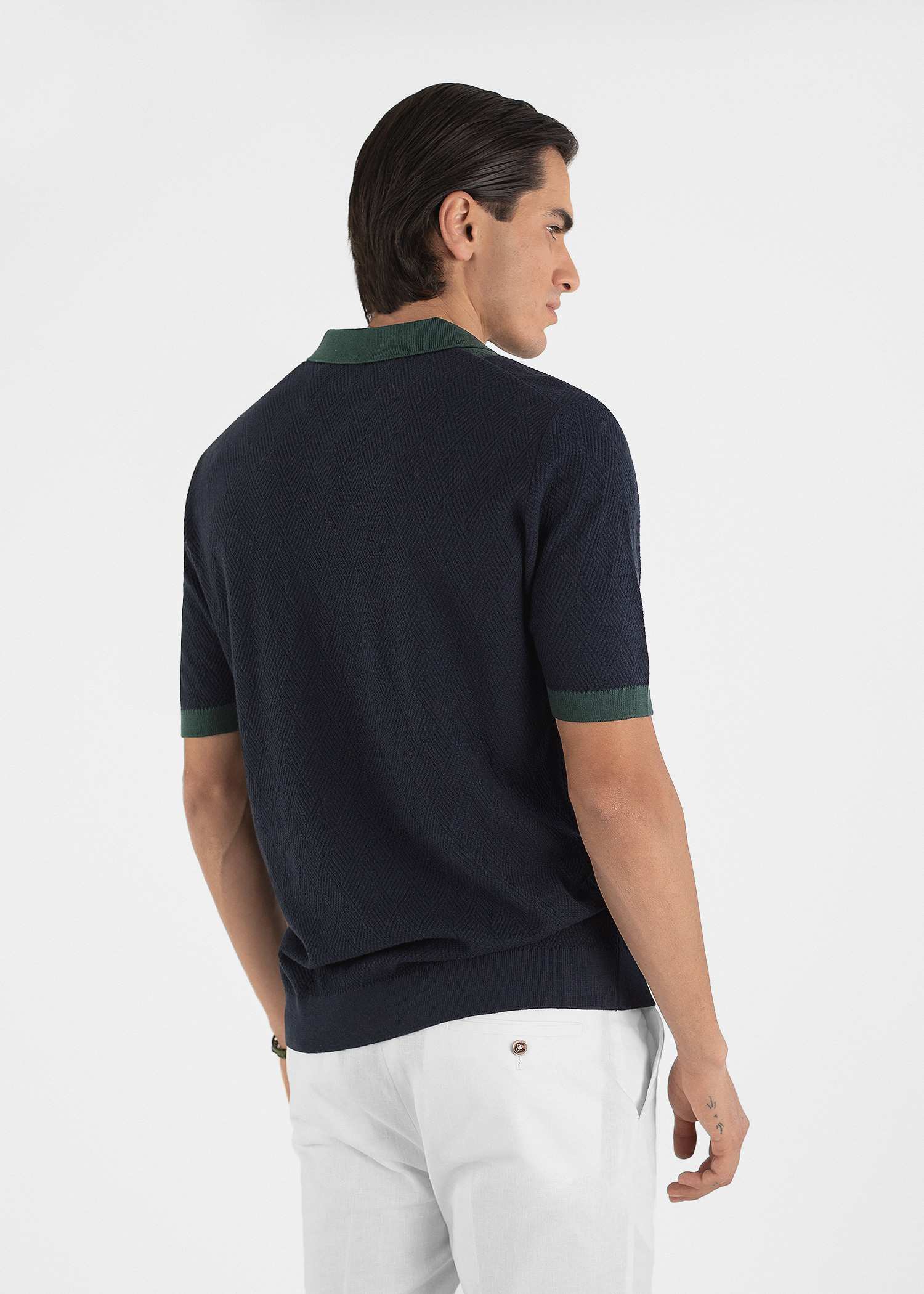 پولوشرت بافت مردانه 2312304 کروم