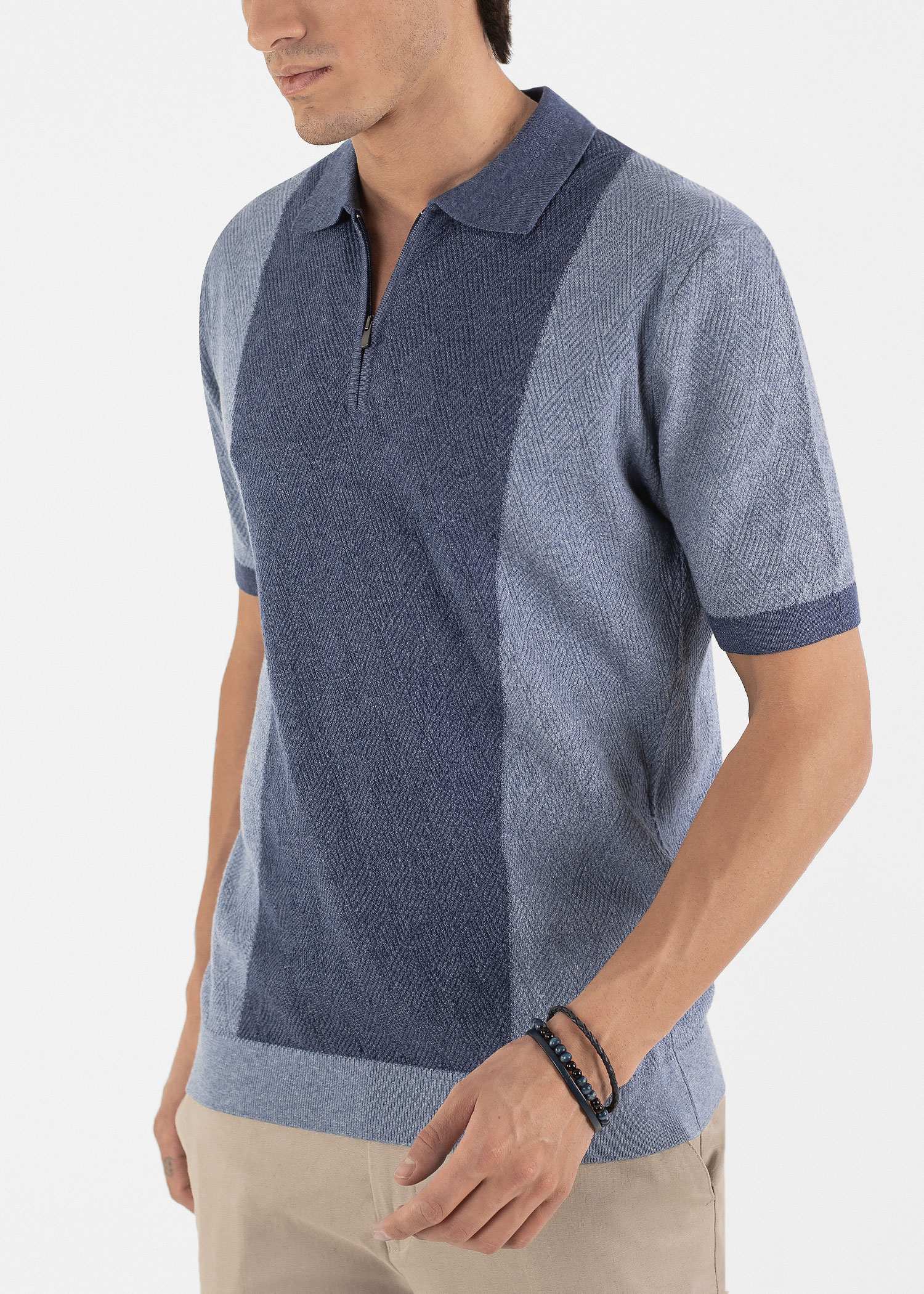 پولوشرت بافت مردانه 2312304 کروم