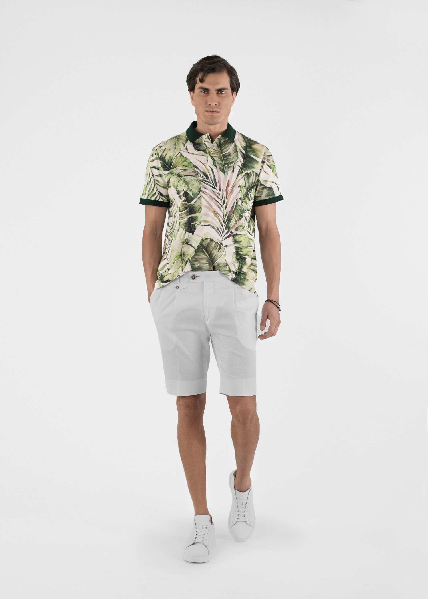 پولوشرت طرح دار مردانه 2312306 کروم