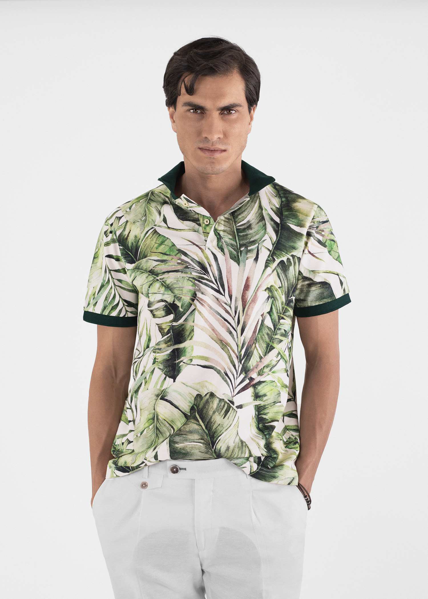 پولوشرت طرح دار مردانه 2312306 کروم