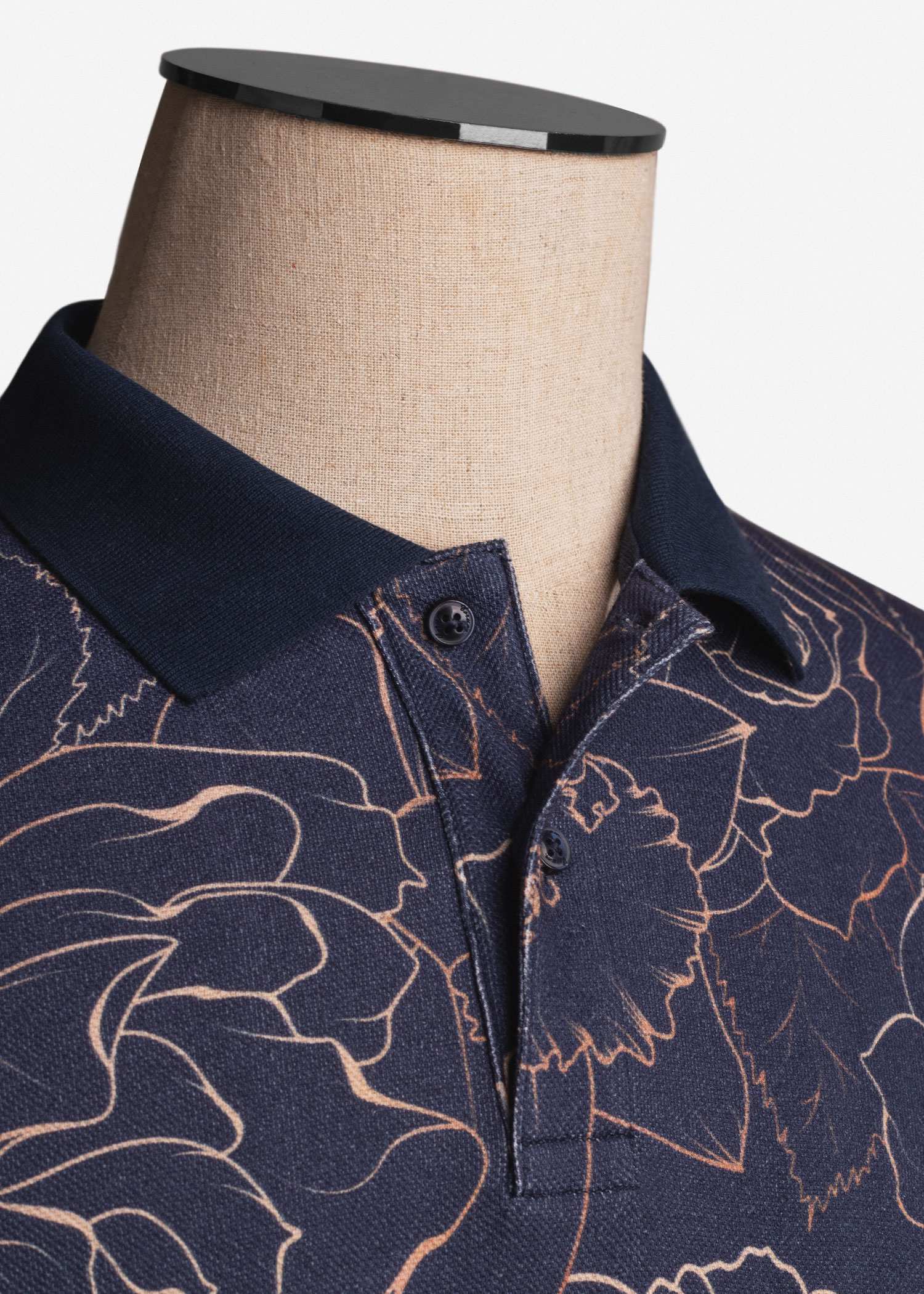 پولوشرت طرح دار مردانه 2312306 کروم