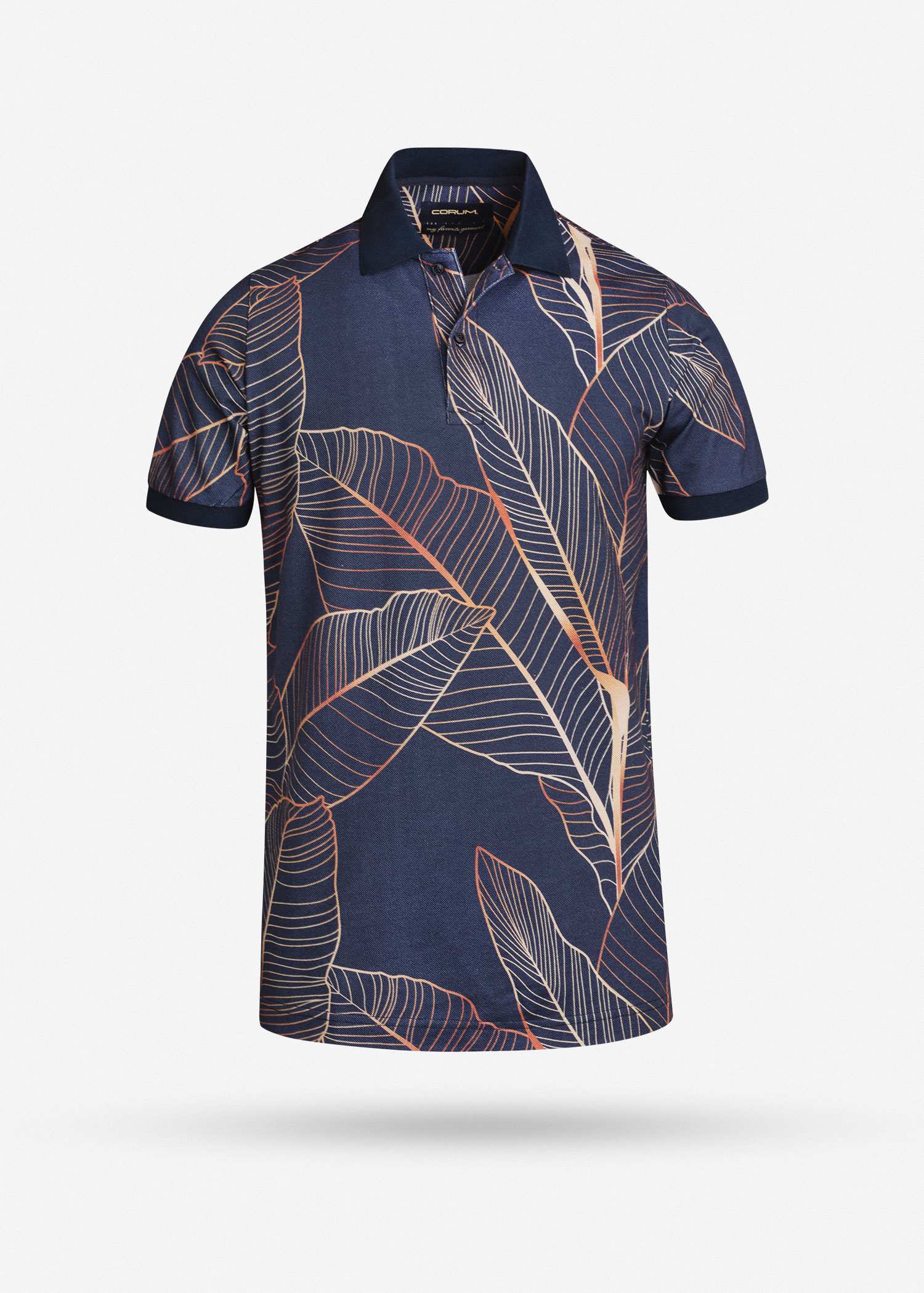 پولوشرت طرح دار مردانه 2312308 کروم