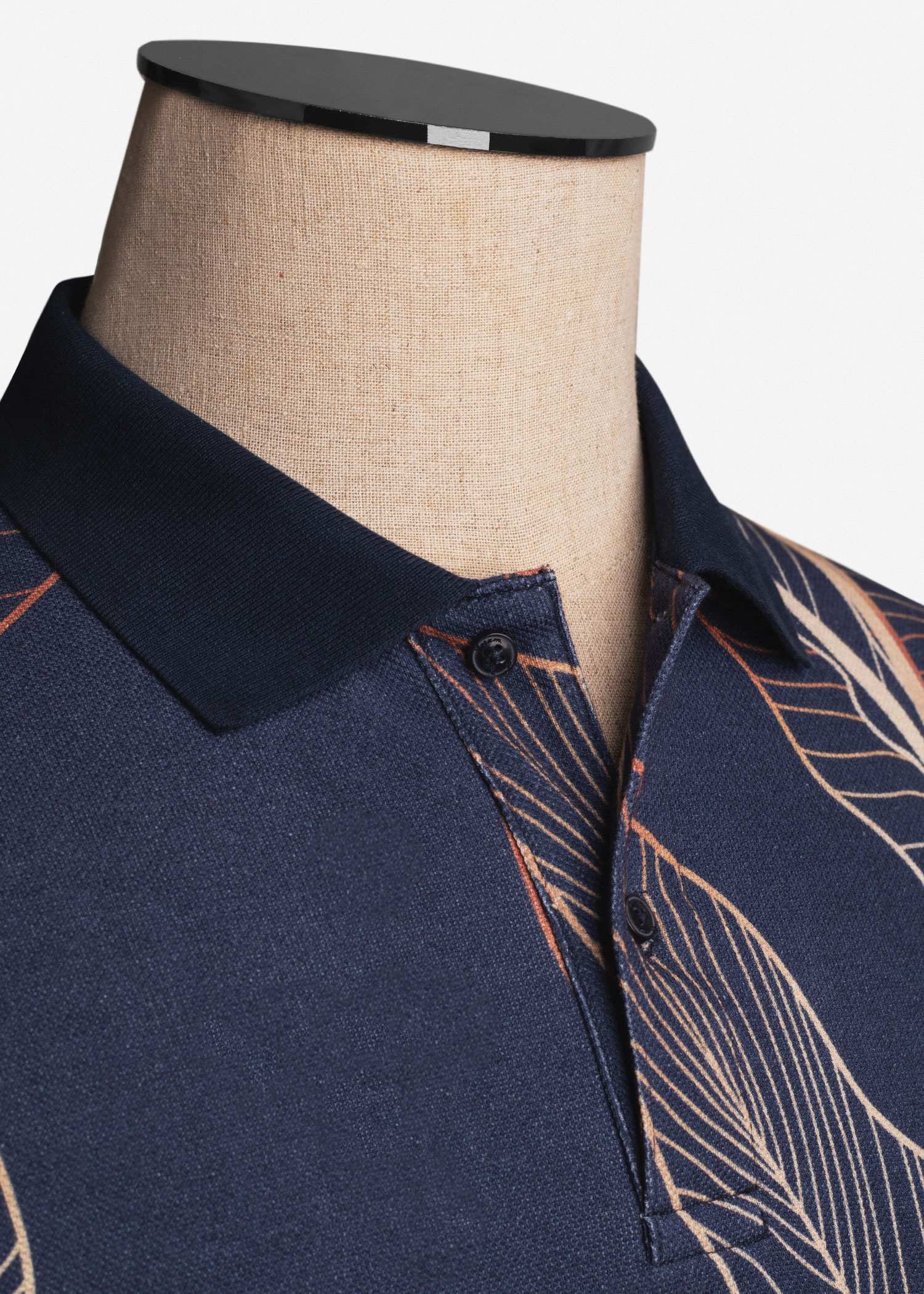 پولوشرت طرح دار مردانه 2312308 کروم