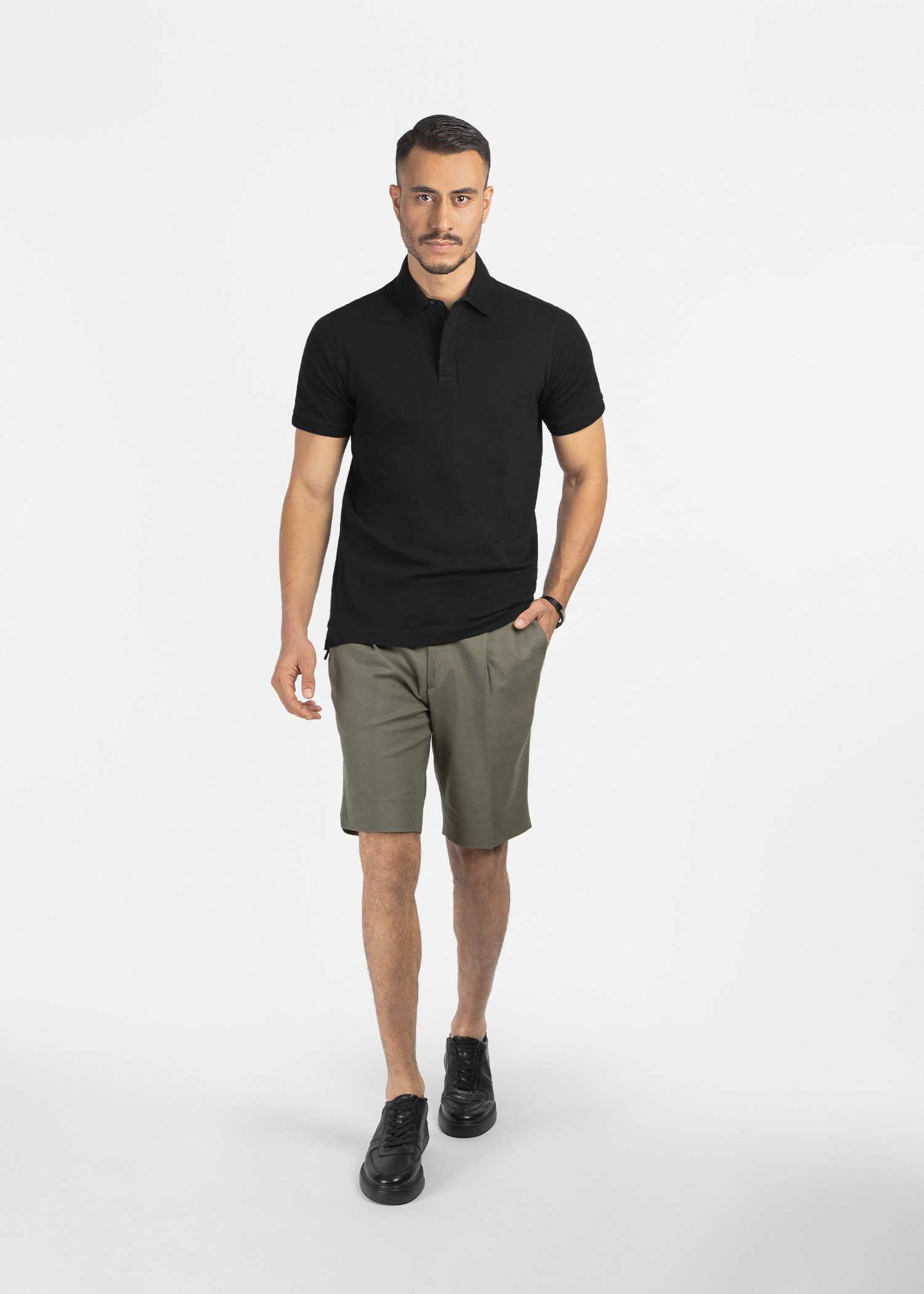 پولوشرت زیپ دار 2312310 کروم