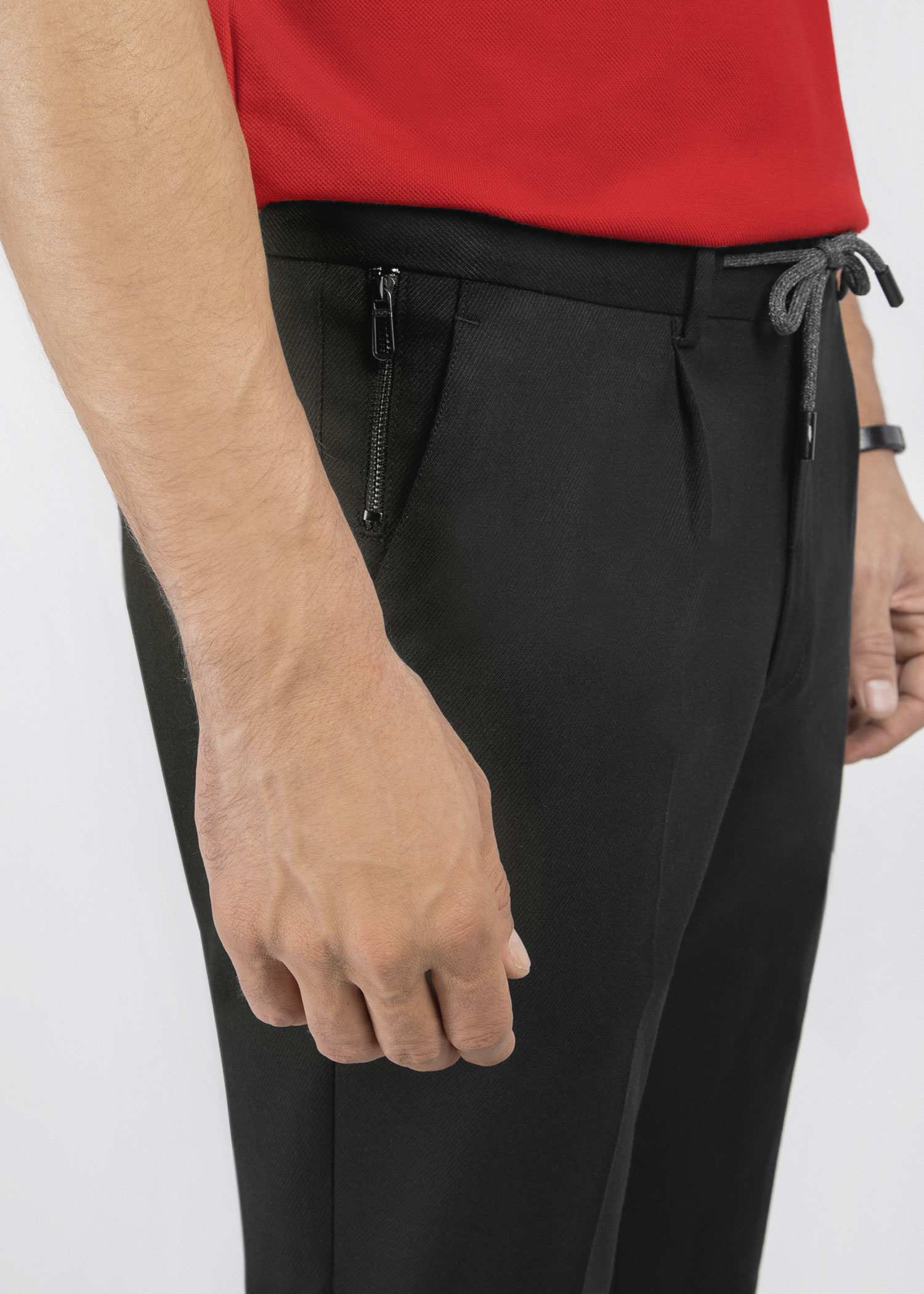 شلوار پارچه ای 2312507 کروم