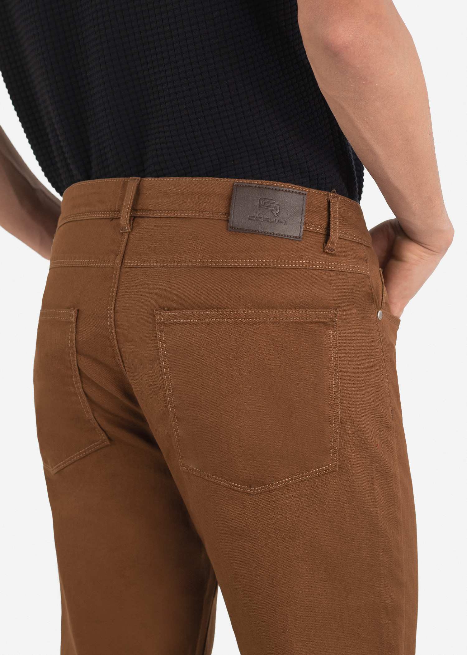 شلوار کتان Slim-Fit کروم