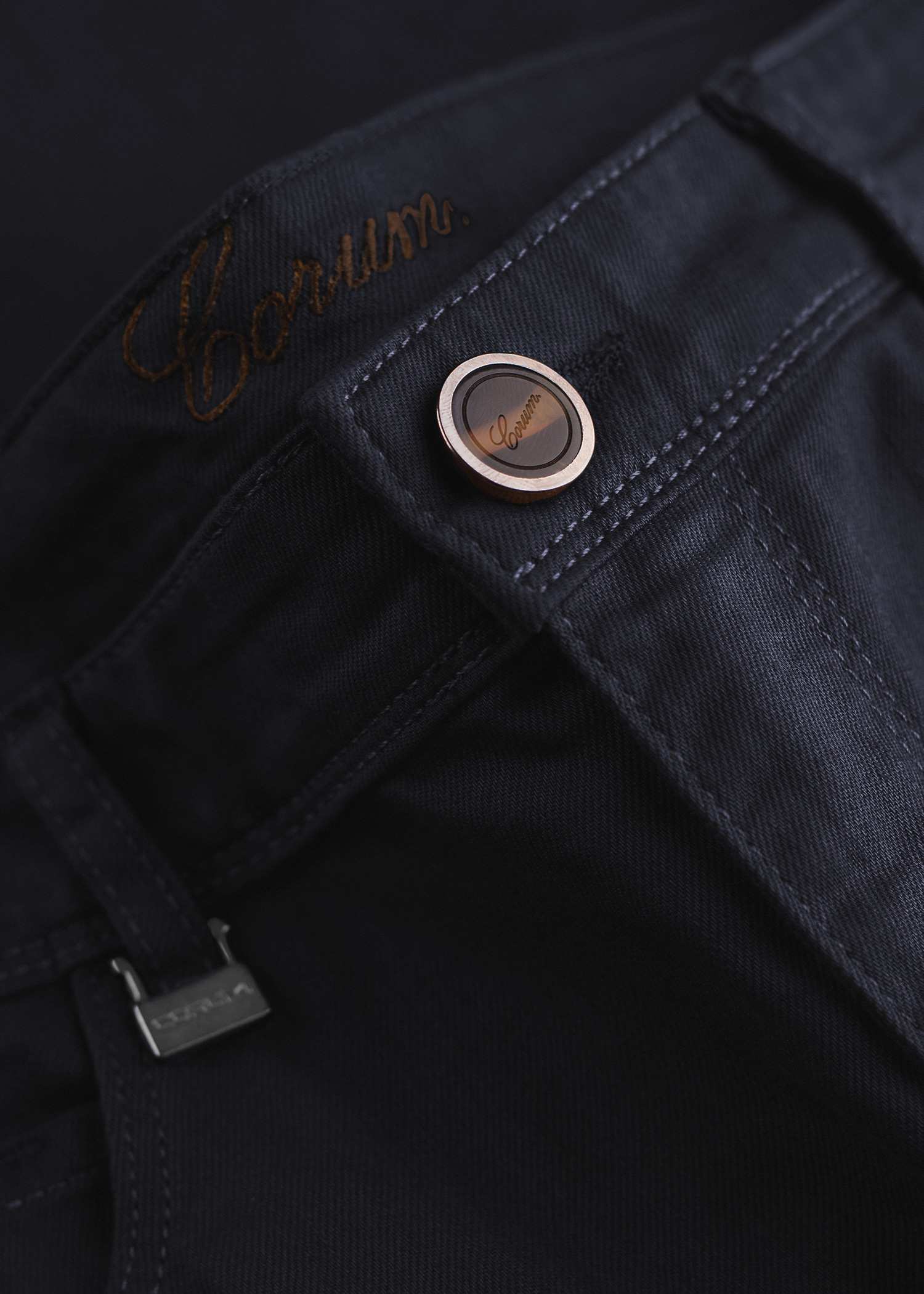 شلوار کتان Slim-Fit کروم