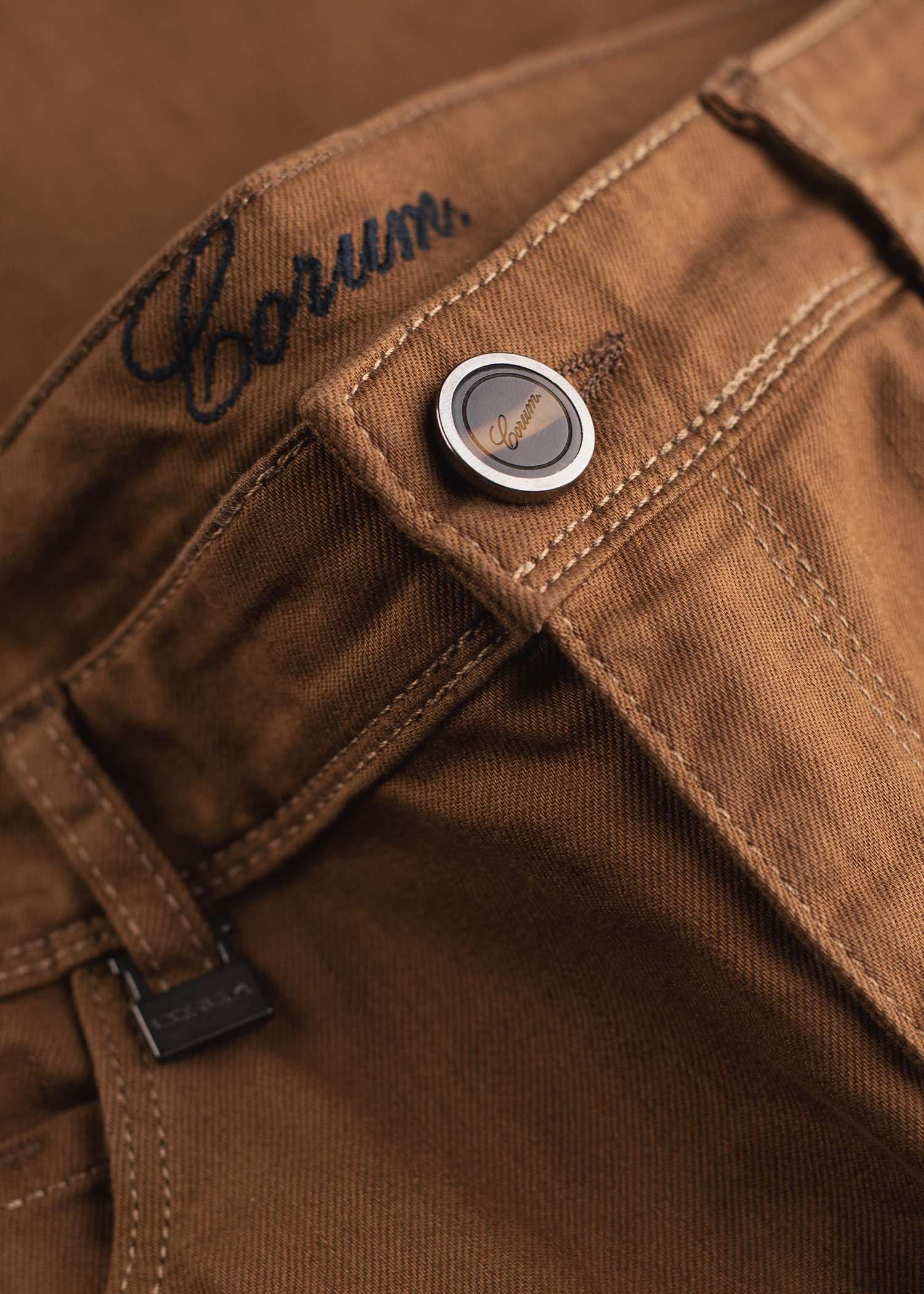 شلوار کتان Slim-Fit کروم