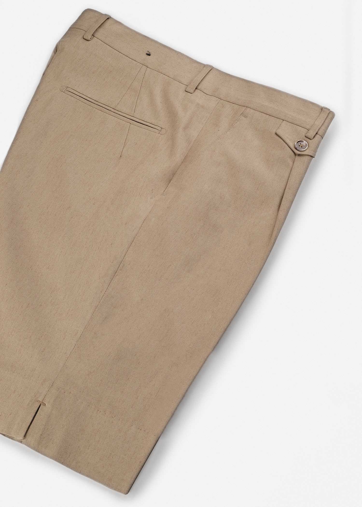 شلوارک لینن مردانه 2313001 کروم