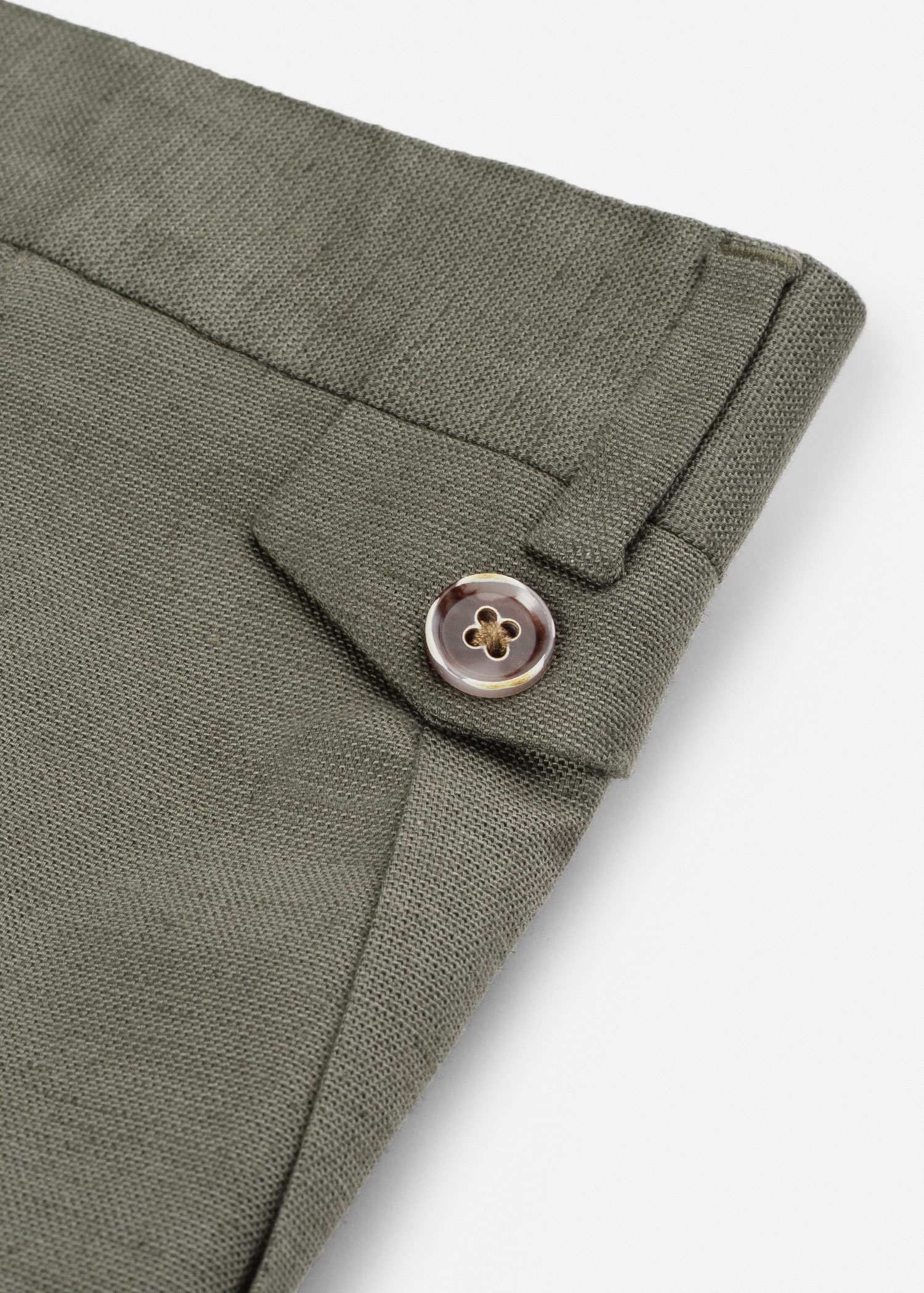 شلوارک لینن مردانه 2313001 کروم