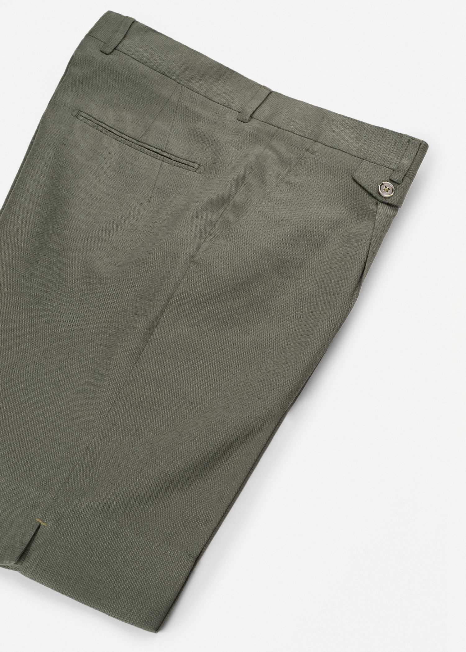 شلوارک لینن مردانه 2313001 کروم