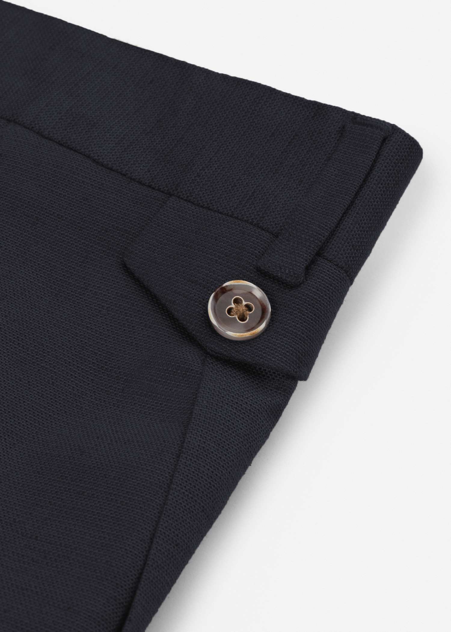 شلوارک لینن مردانه 2313001 کروم