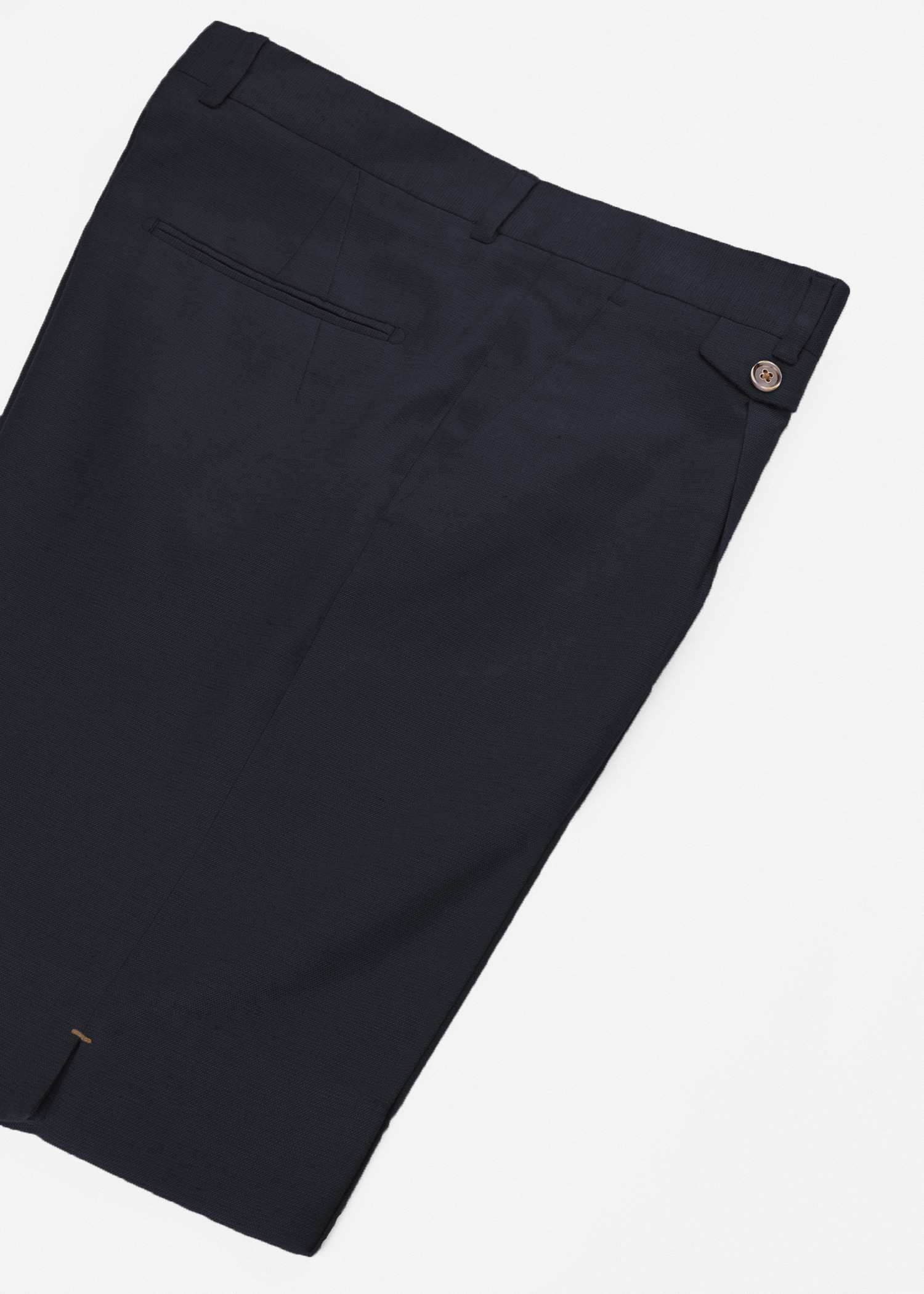 شلوارک لینن مردانه 2313001 کروم