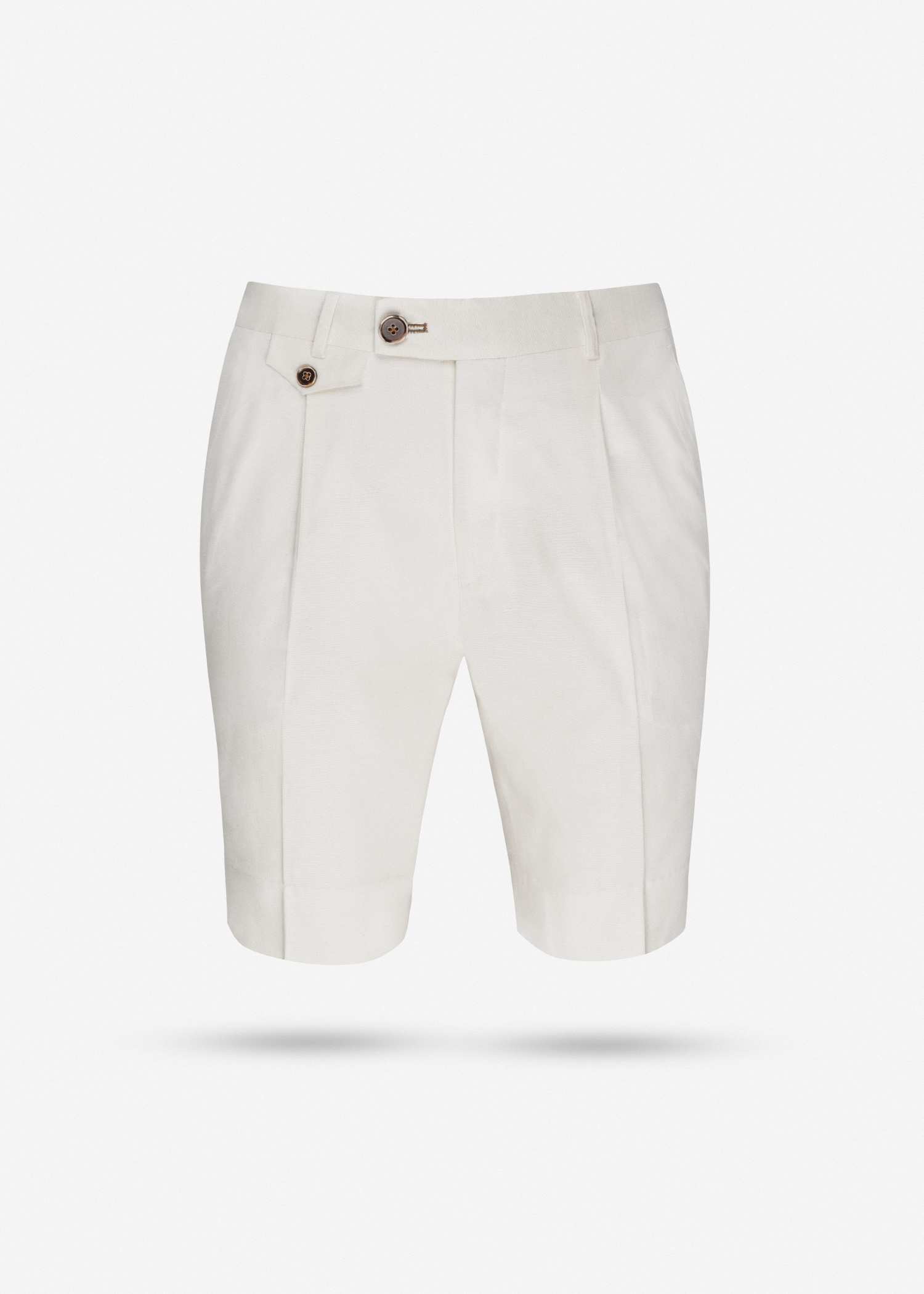 شلوارک لینن مردانه 2313001 کروم