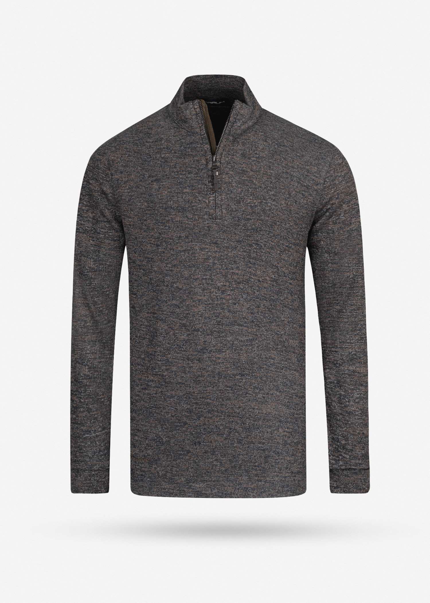 بلوز نیم زیپ 2320902 کروم