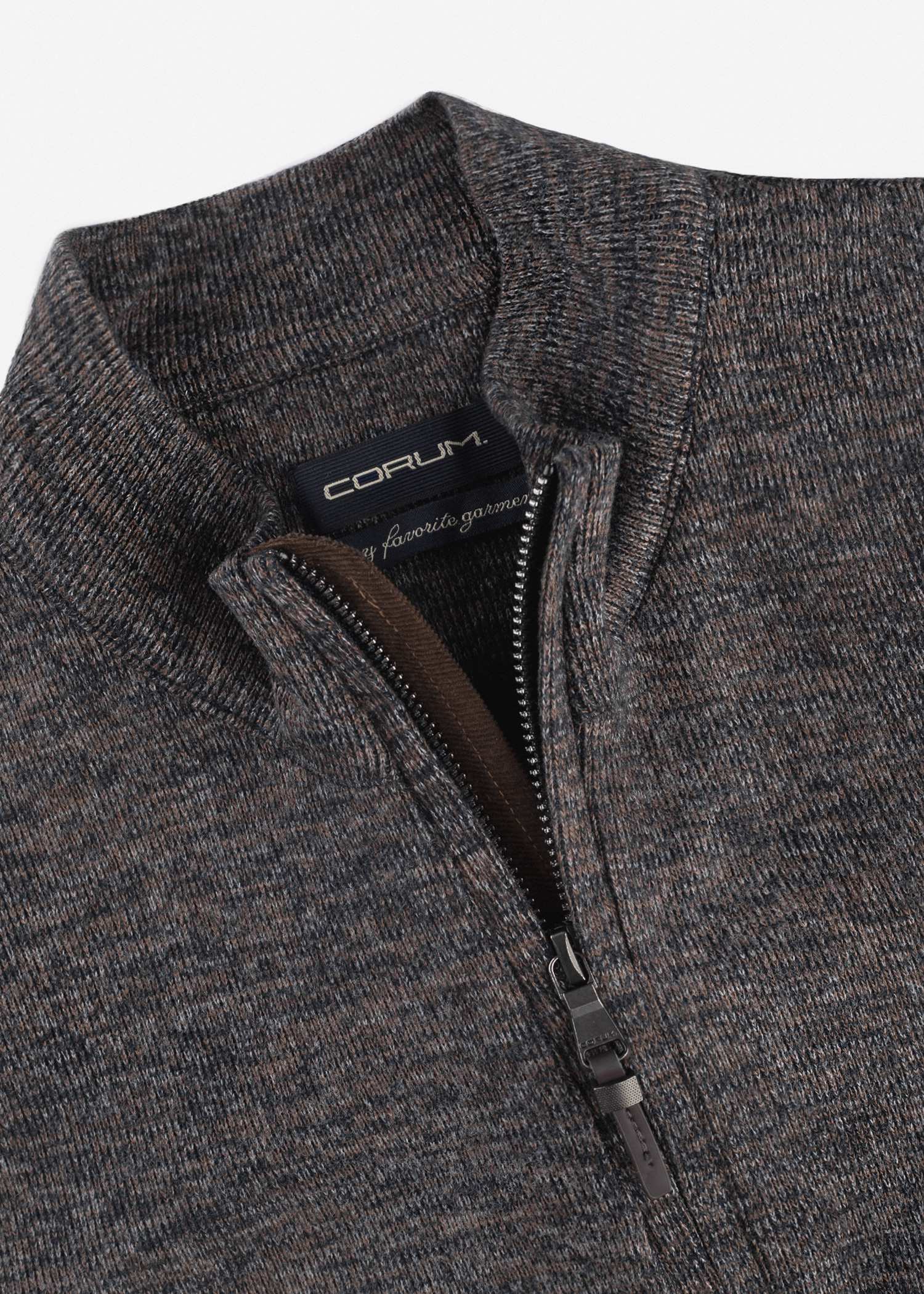 بلوز نیم زیپ 2320902 کروم