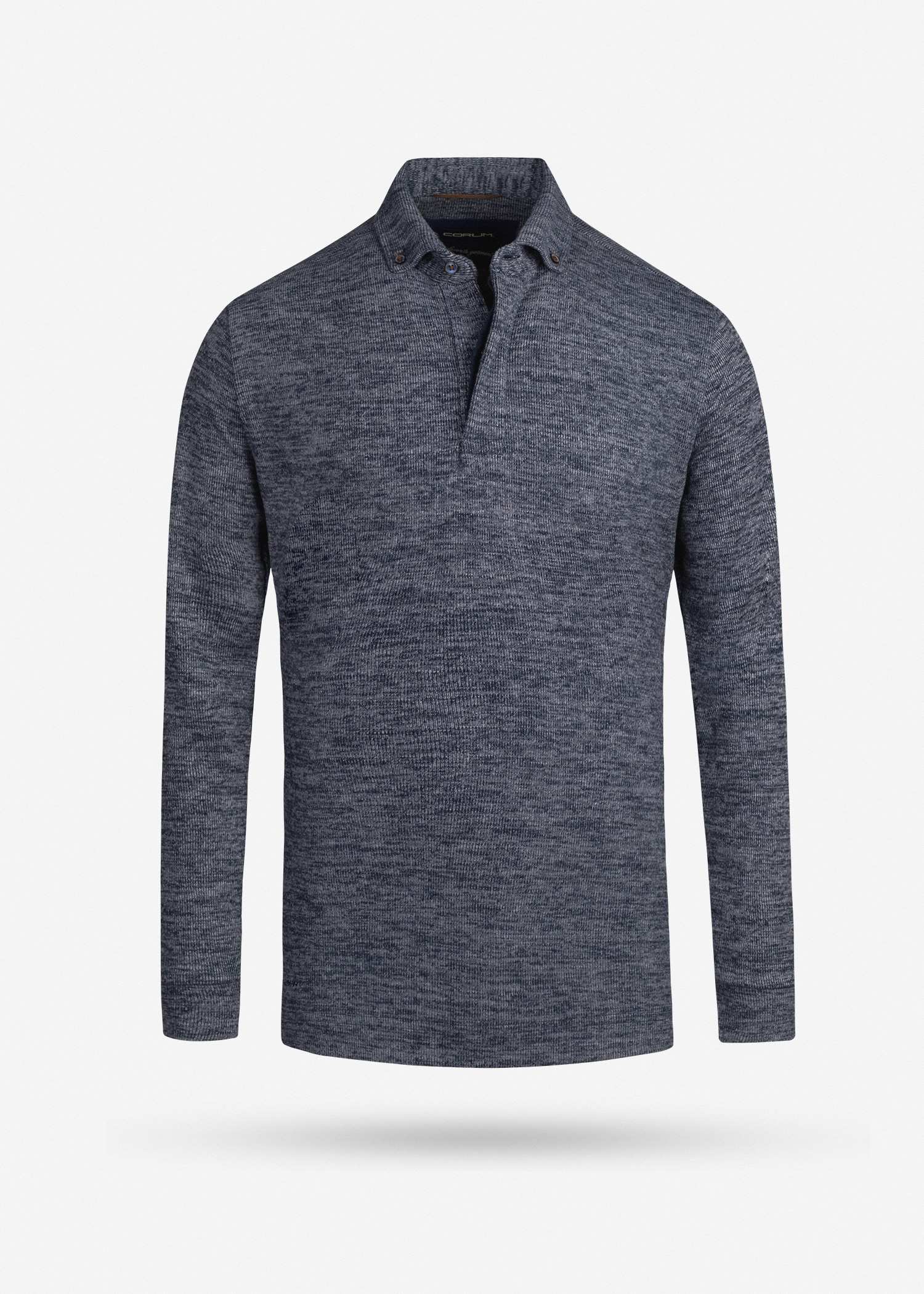 بلوز یقه دکمه دار 2320903 کروم