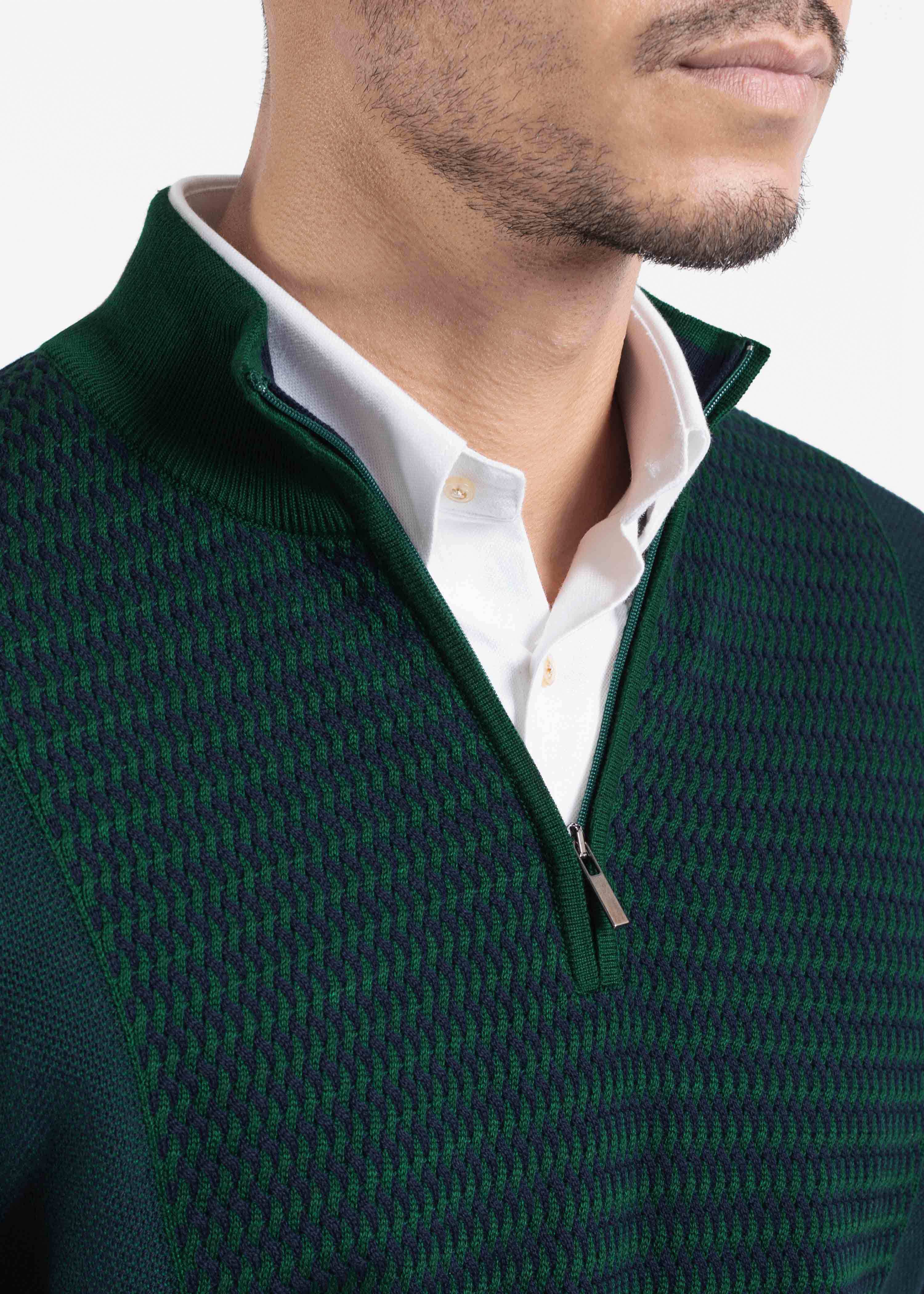 پلیور نیم زیپ 2321010 کروم